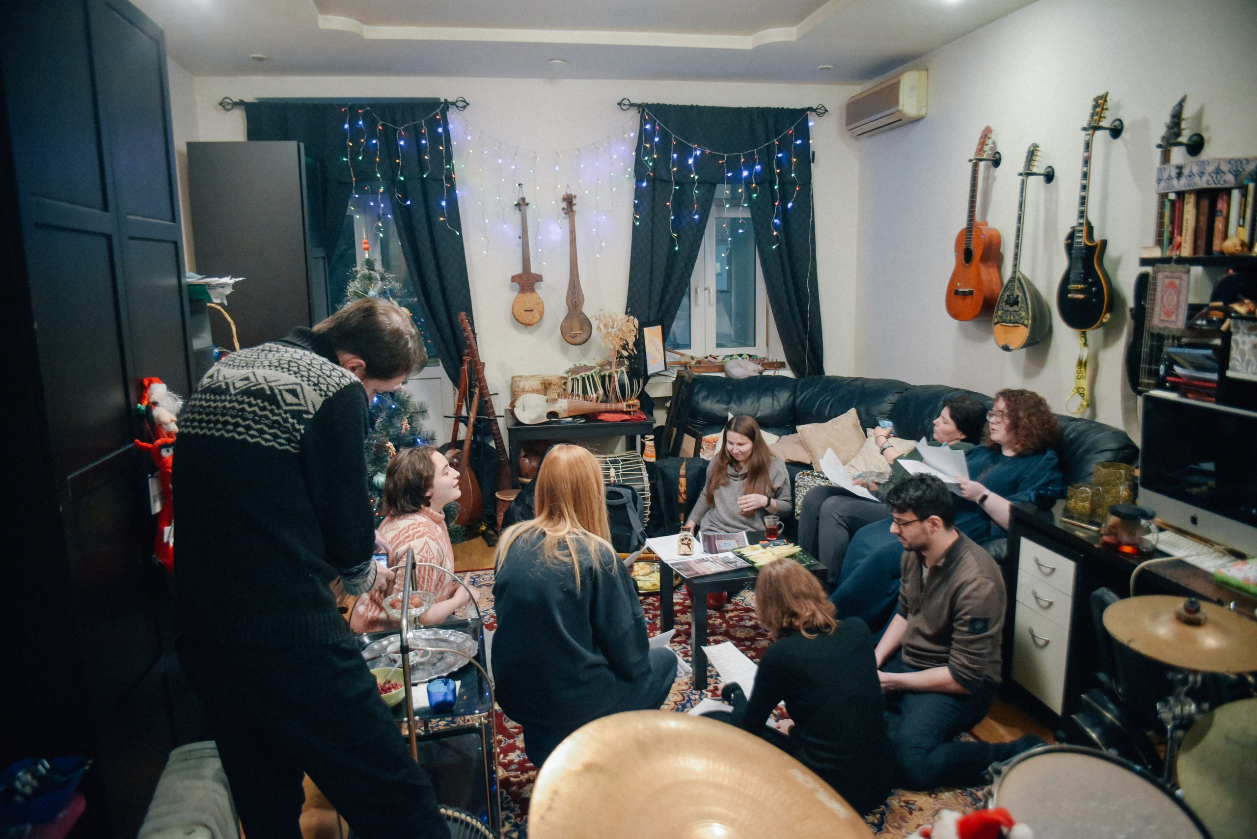 Квартирник Грузинская вечеринка. Фотограф Лола Волна, город Москва