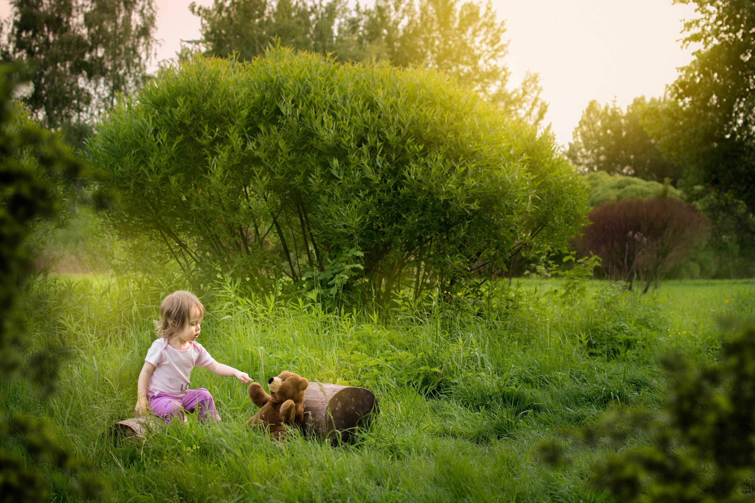 Малыши в парке. Фотосессия беременности — Крылова Натали — Москва
