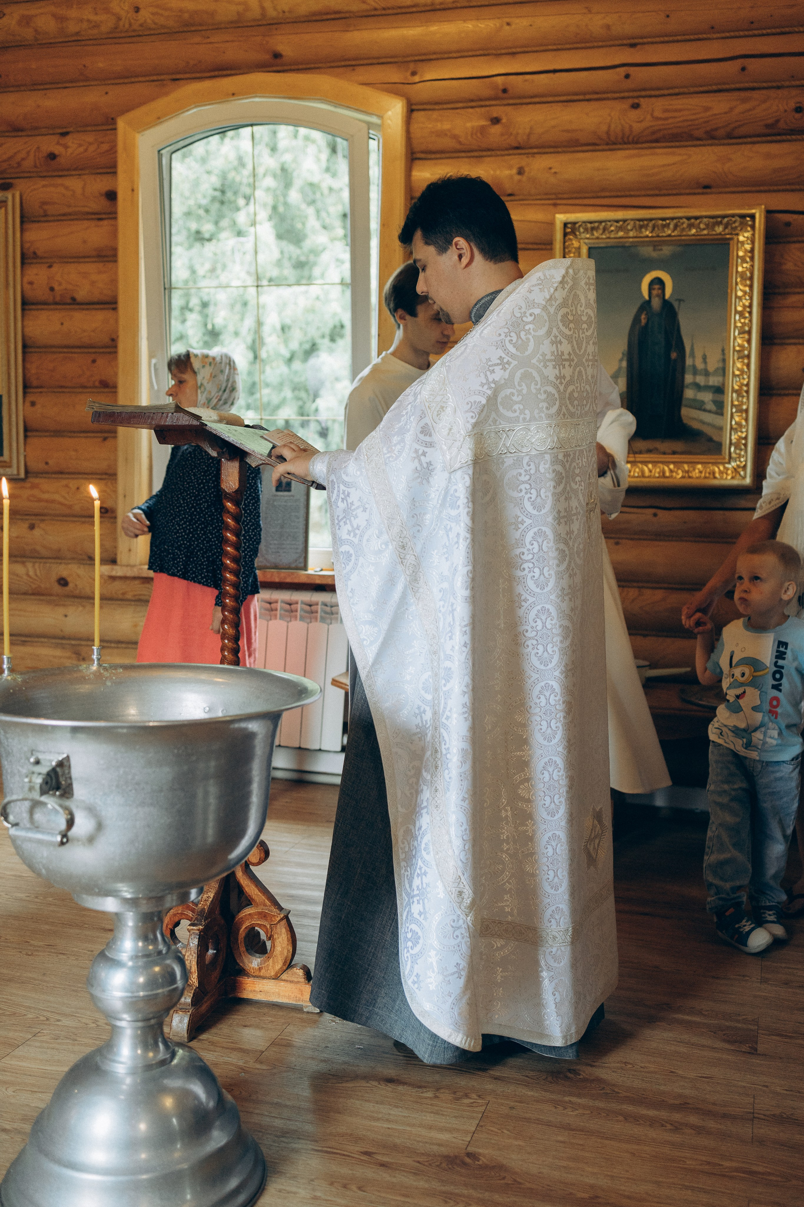 Крещение Эмилии. Семейный и женский фотограф в Туле