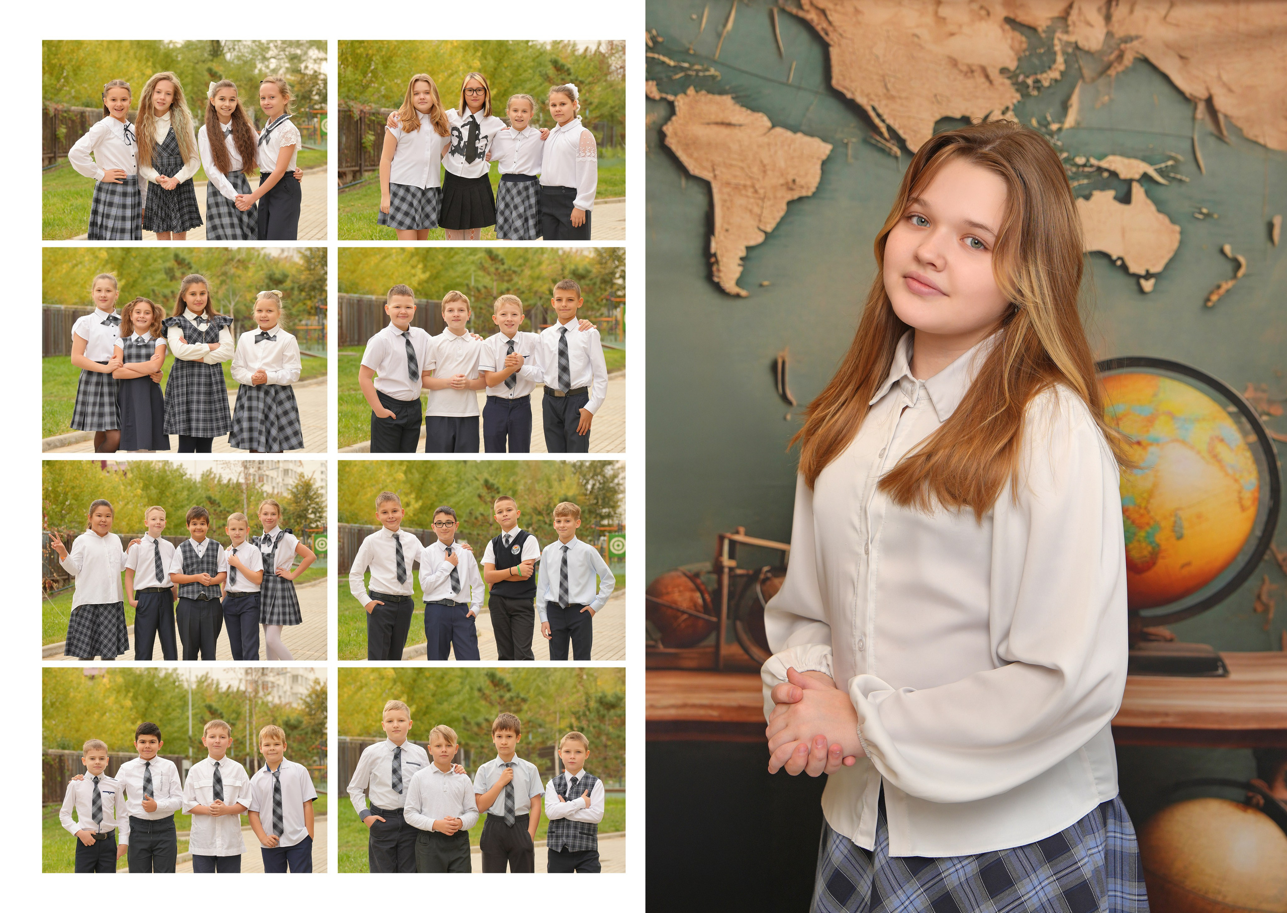 ШКОЛА 104 ф — 4 «И» класс. Красивый выпускной альбом в Краснодаре