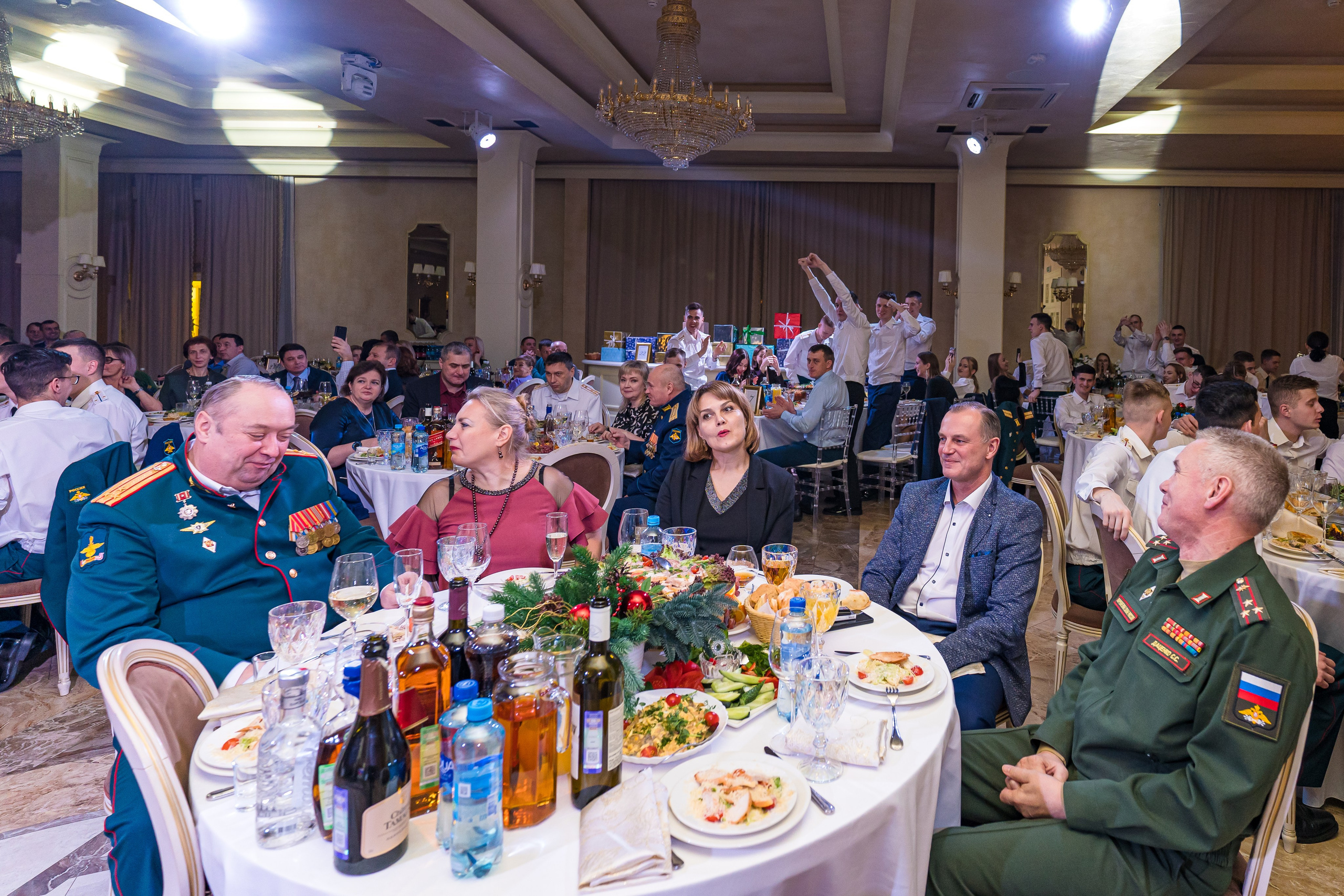 Фотосъемка выпуска военной академии и вручение дипломов