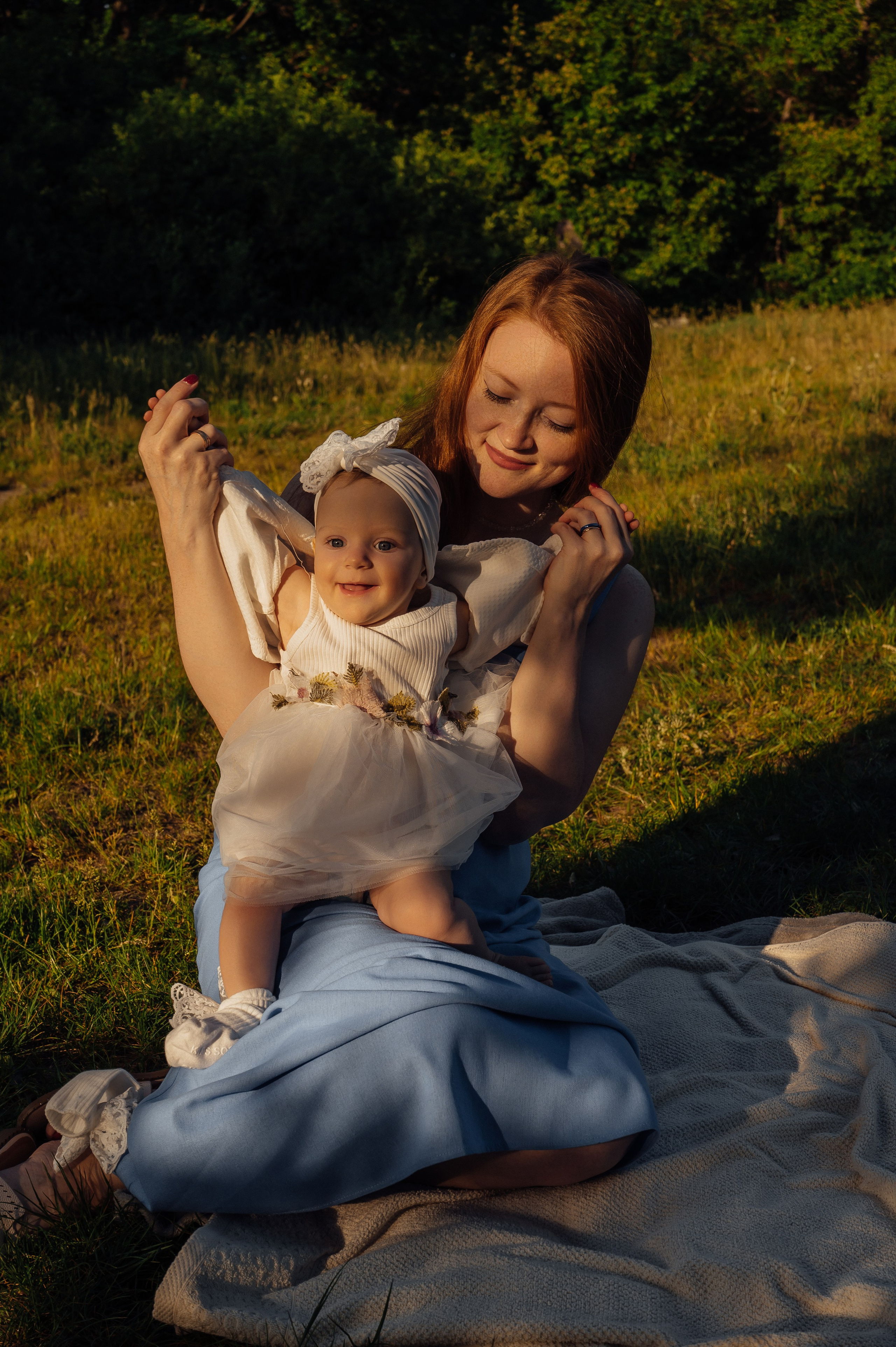 Семья Ливенцевы. Фотограф Мария Строгонова