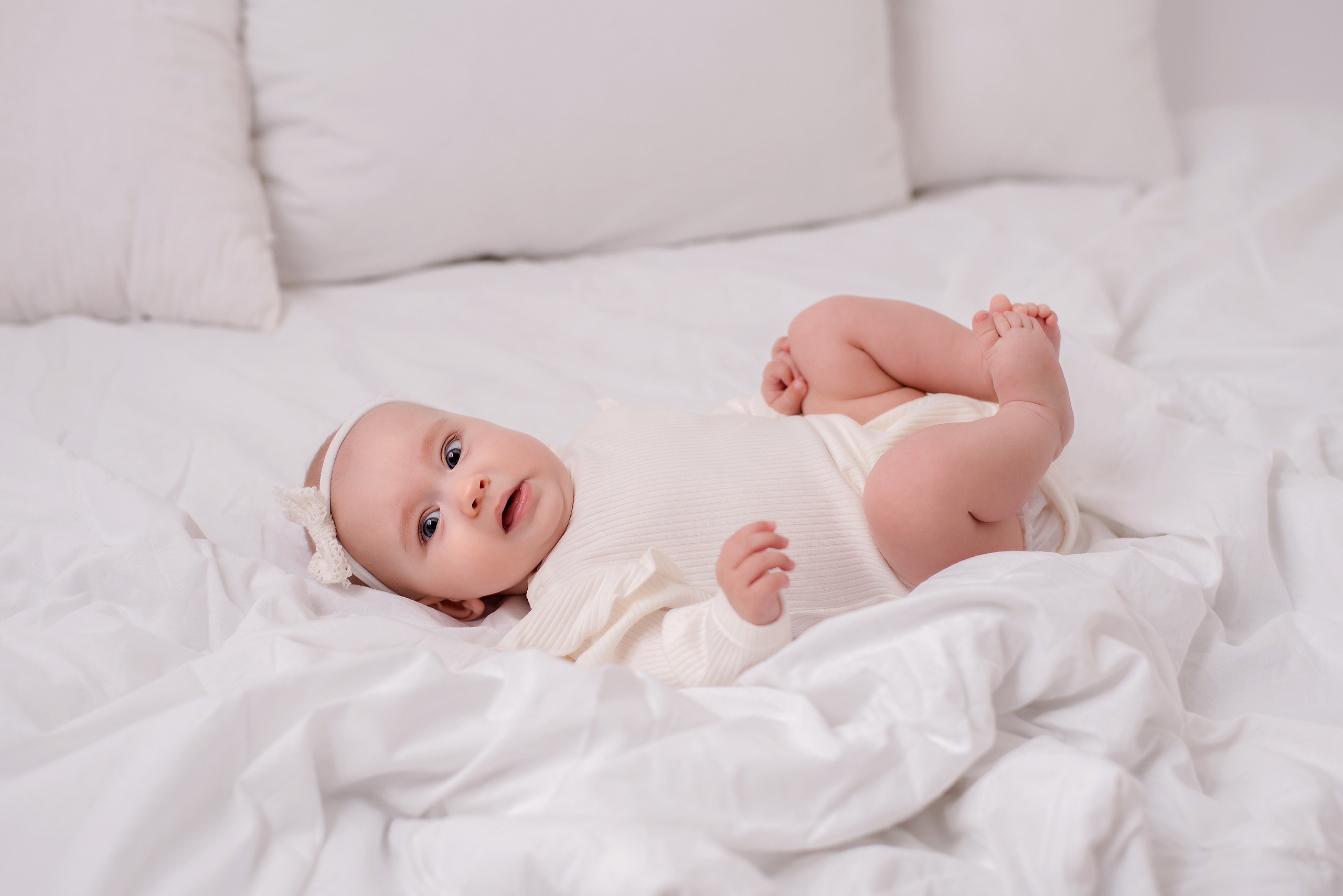 София 4 месяцев. Детский фотограф в Долгопрудном и Москве