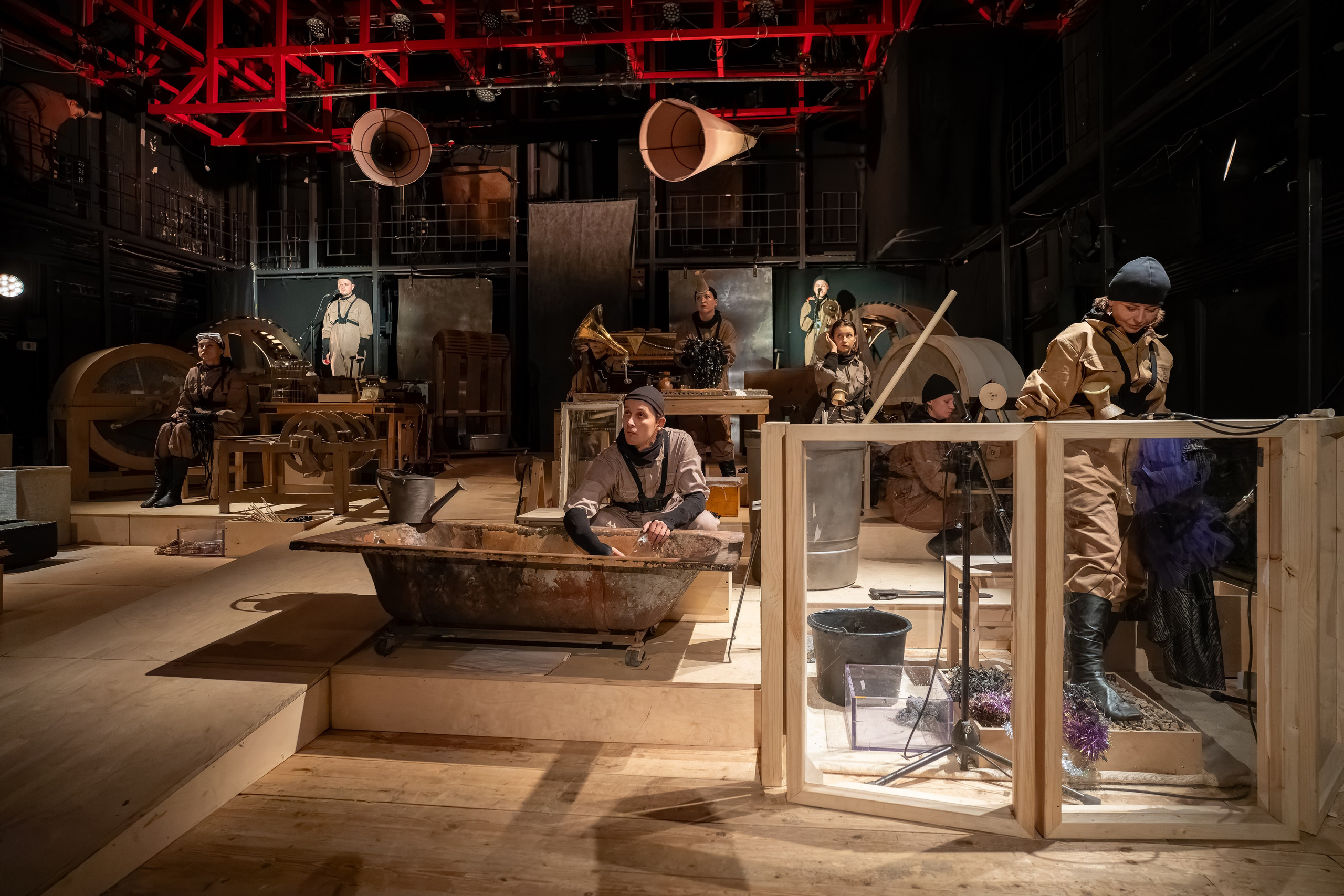 Театр Маяковского: Сон в русскую ночь. Сайт фотографа Сергея Абрамова