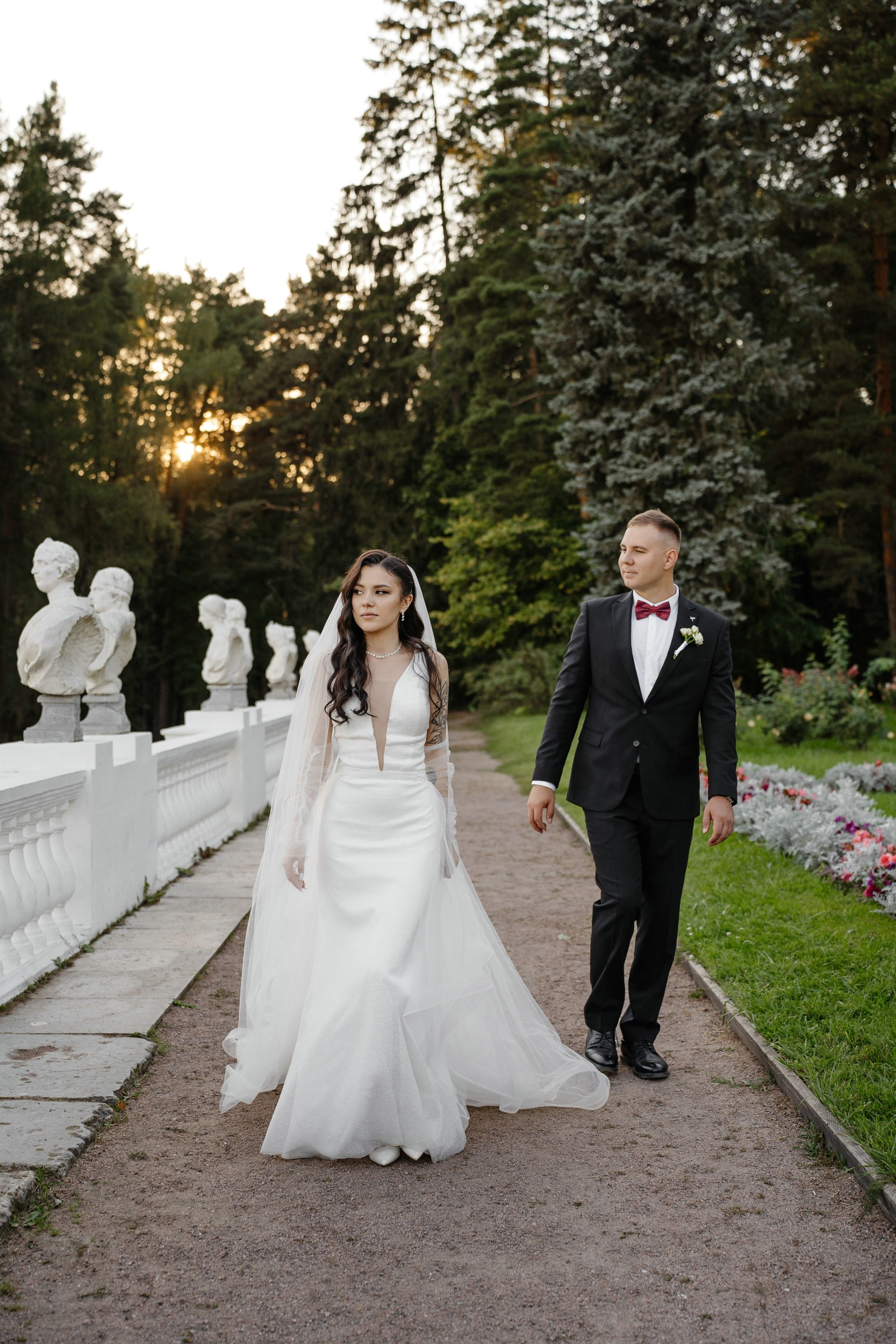 Свадьба в усадьбе Архангельское. Свадебный и семейный фотограф в Москве Светлана Зоткина