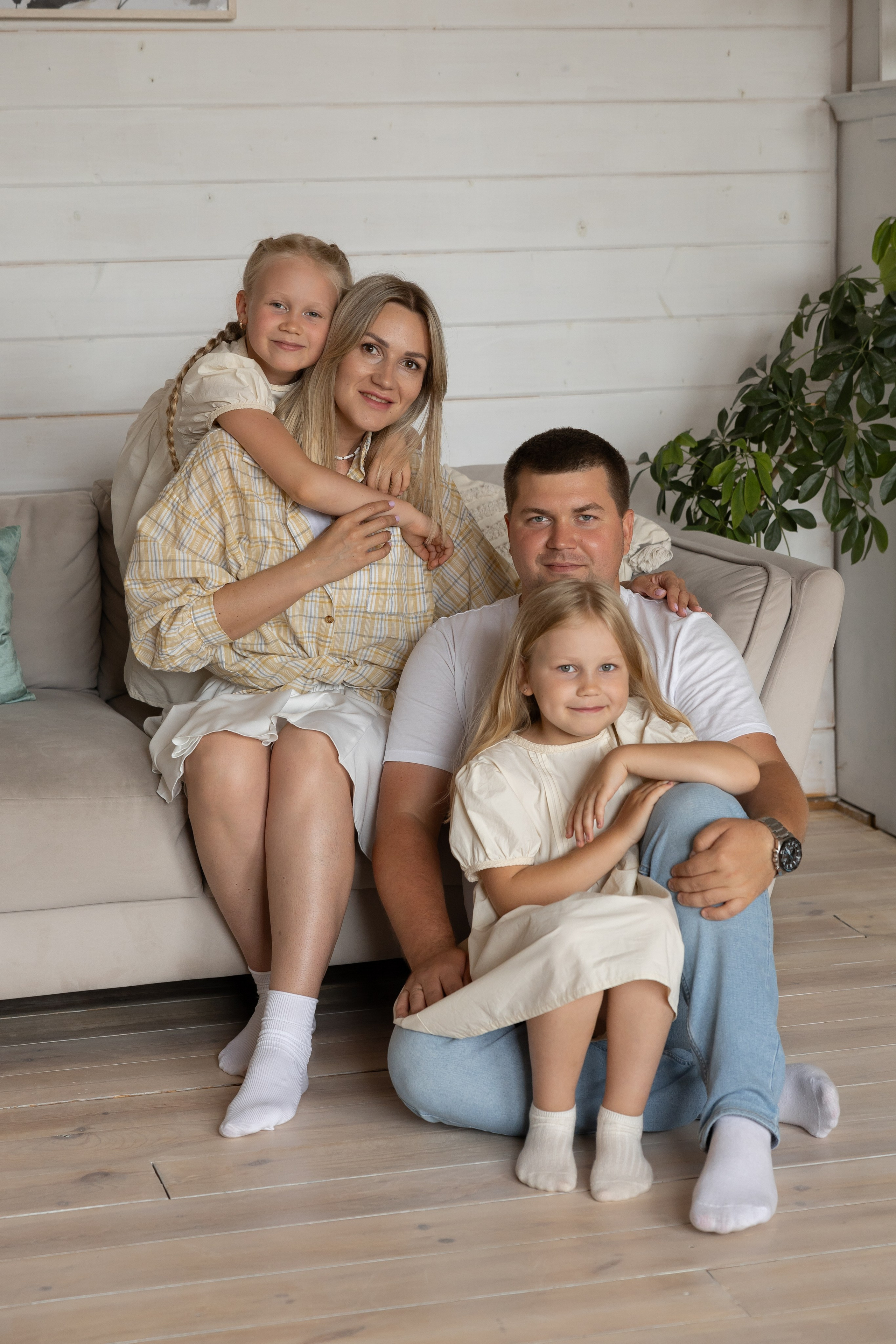 Для четверых. Семейный и свадебный фотограф в Челябинске Мария Леонтьева