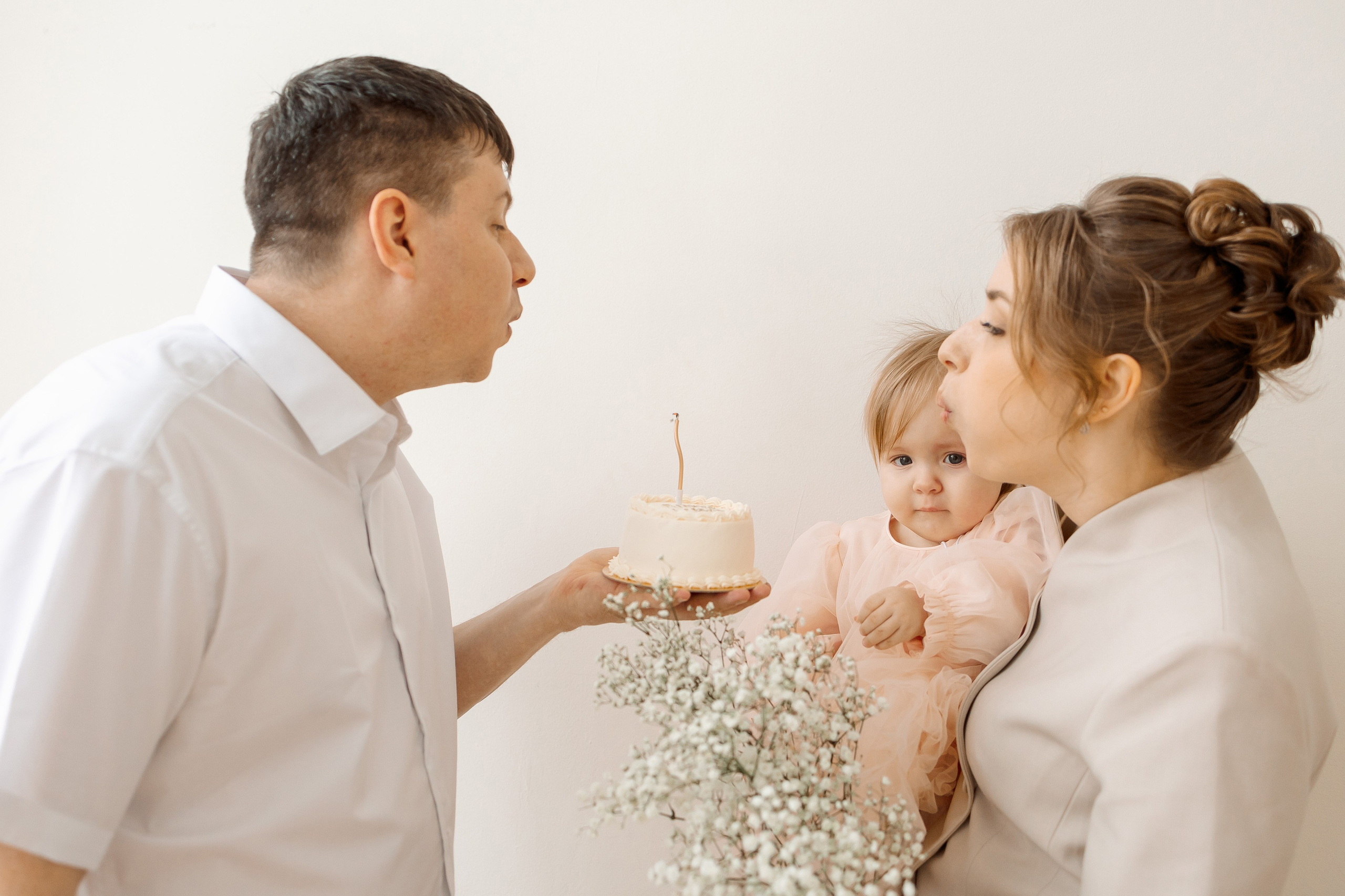 Первый тортик. Семейный Фотограф в Москве Евгения Симоненко