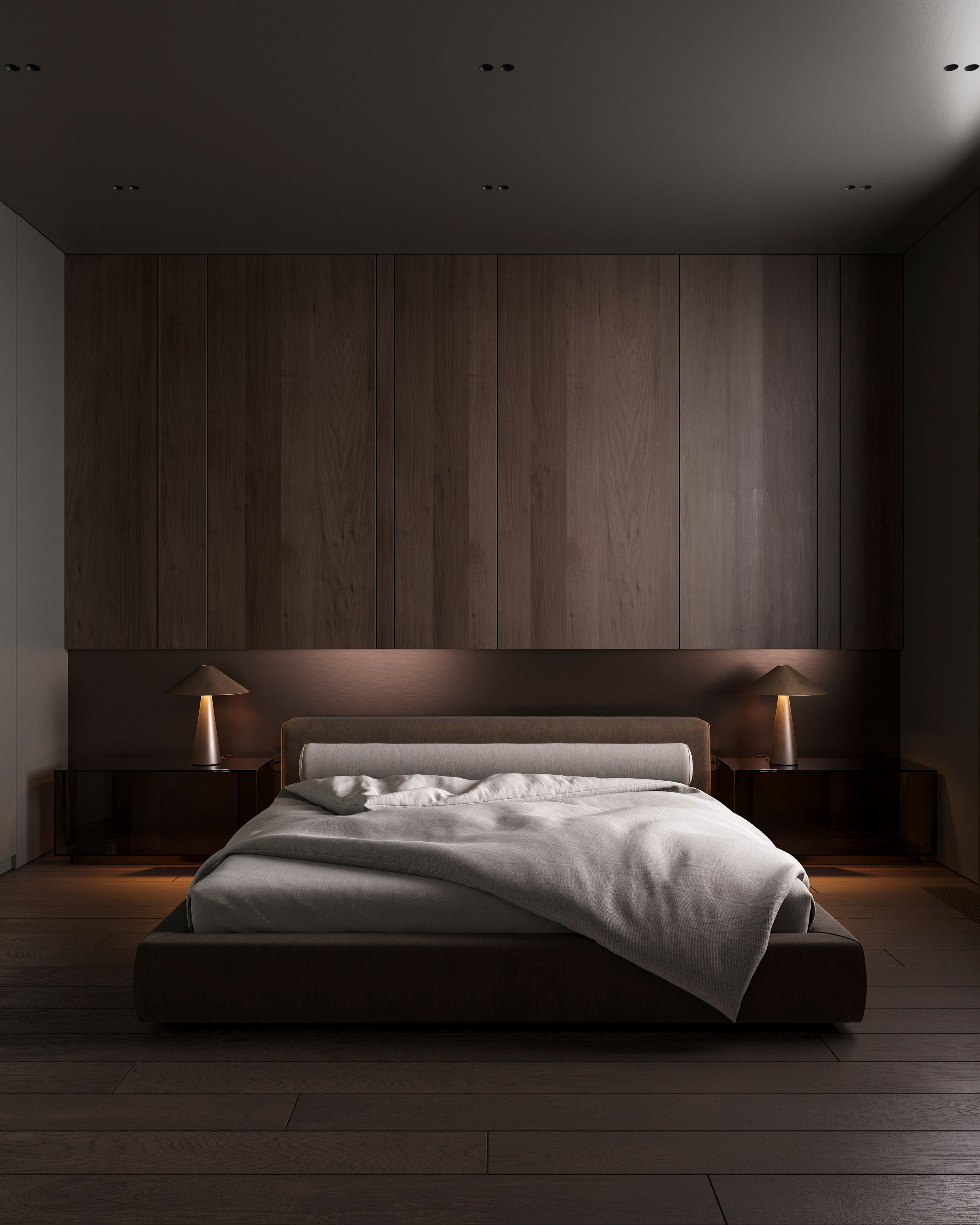 B&W AESTHETIC | DESIGNER ANNE KIREEVA. Interior Visualization by Valerie Stetyukevich