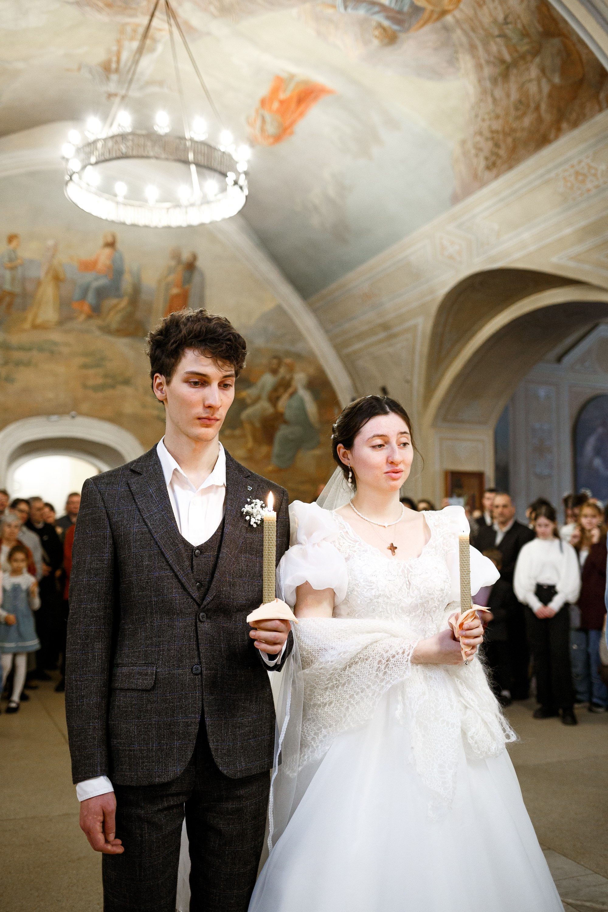 Венчание в храме Космы и Дамиана в Шубине