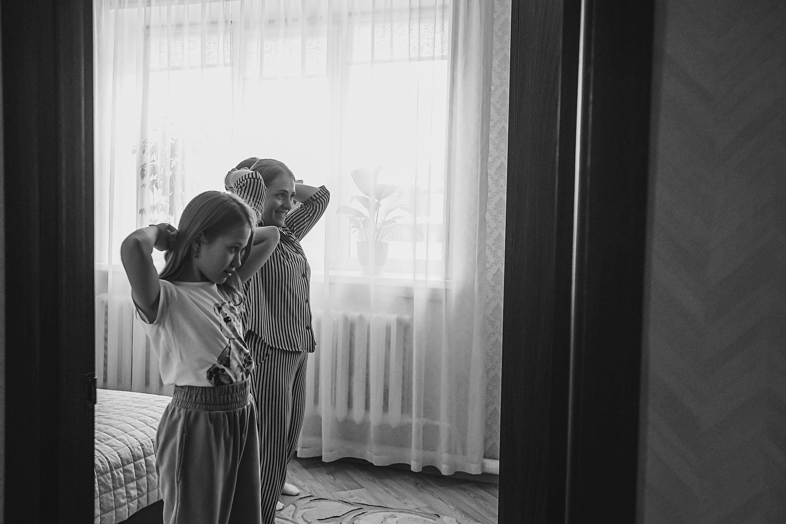 Большая семья репортаж. Семейный фотограф Тюмень, фотограф на роды Салмина Мария