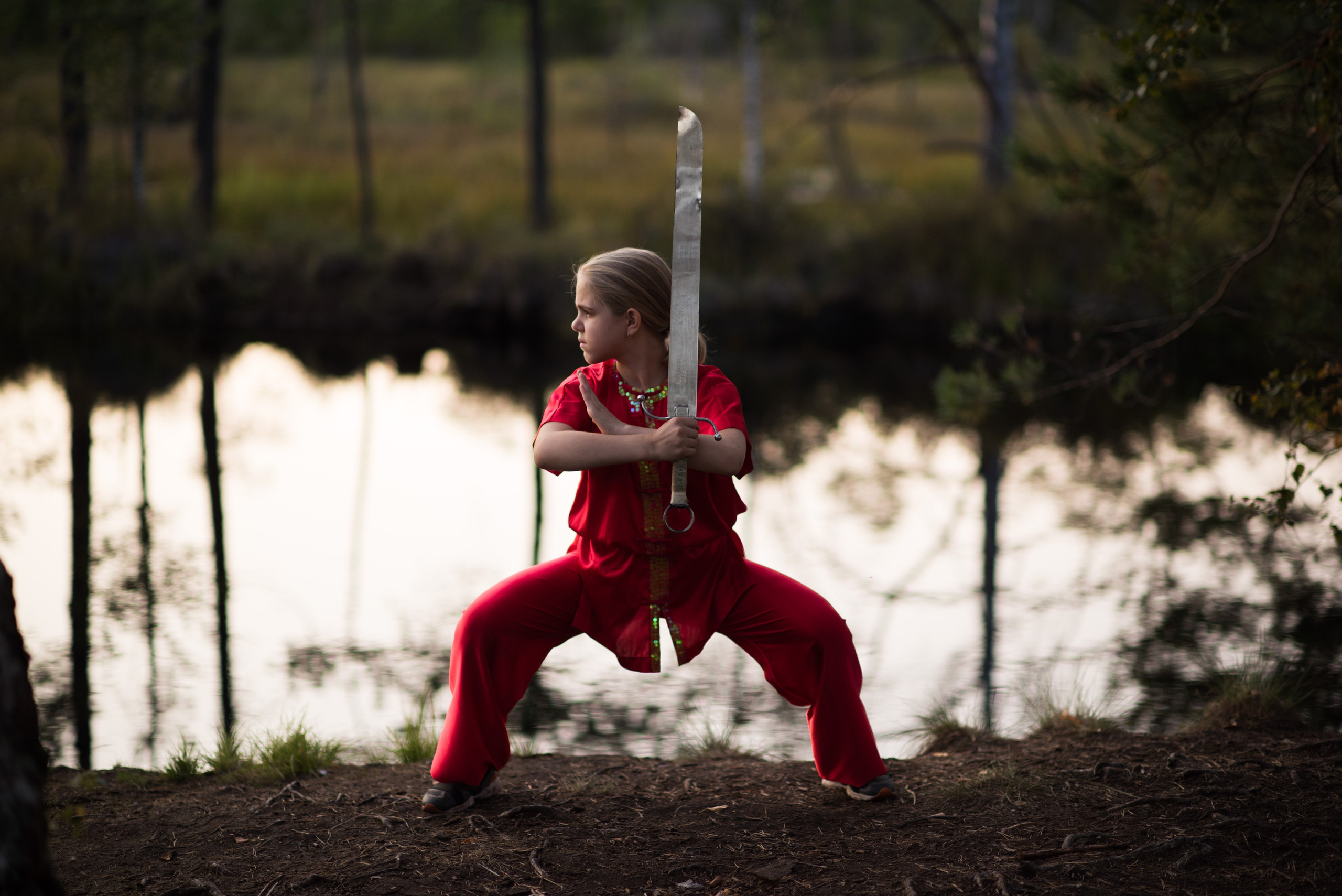 Лера. Фотосъемки на сапах, Москва. Сплавы на сапах