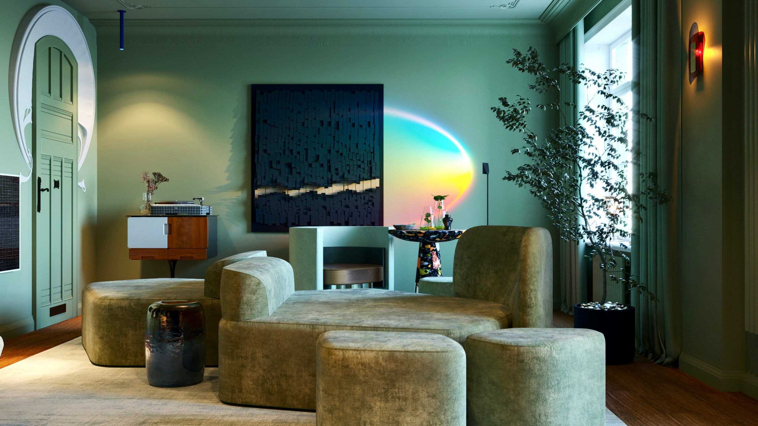 «СЕЛАДОН». Apolonov Interiors проектирование авторских интерьеров