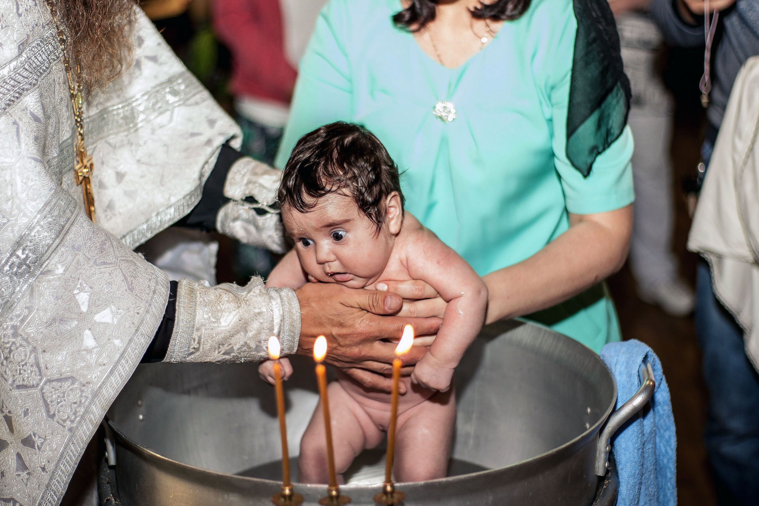 Крещение в храме Александра Невского (Петропавловск-Камчатский, июль 2017). Репортажная съемка в Москве и области. Анималистика