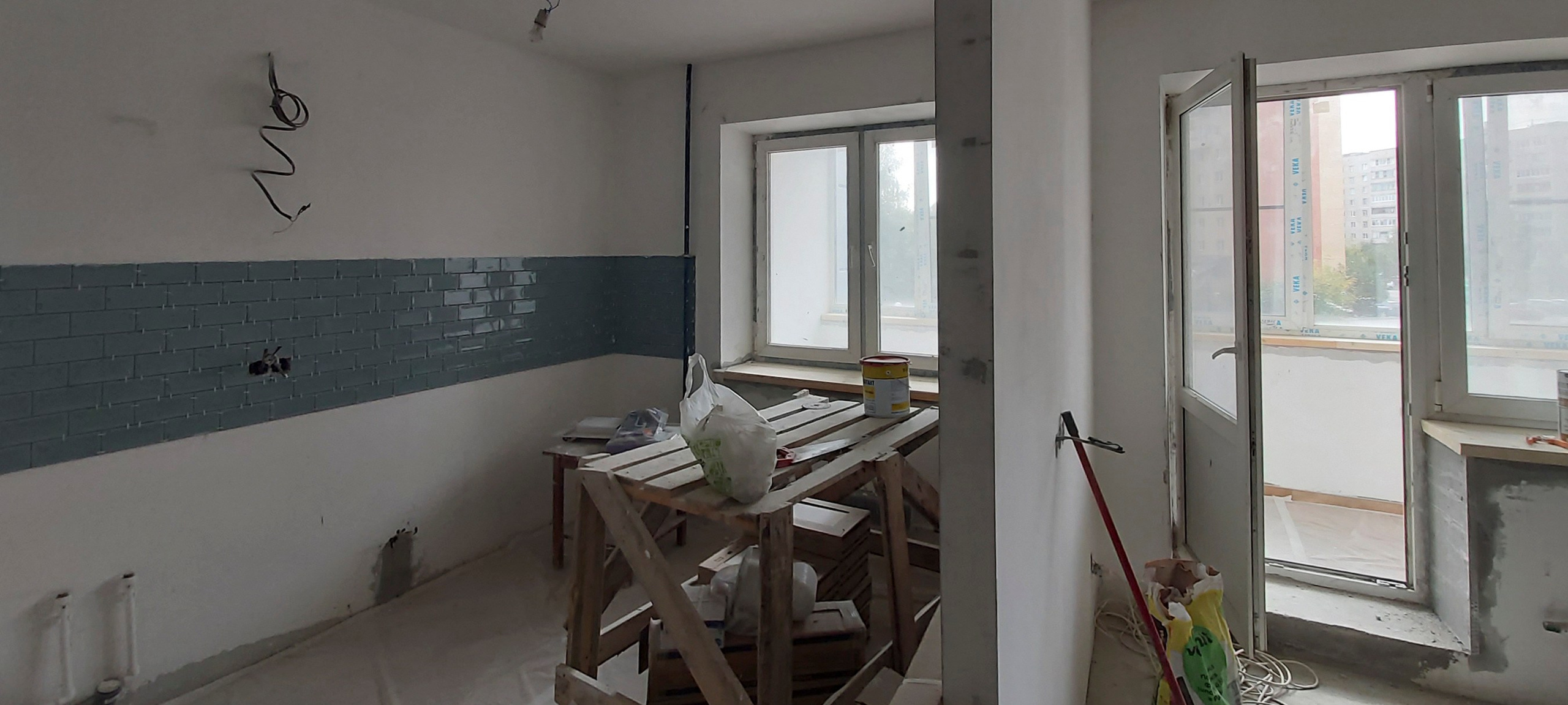 Состояние квартиры до инвестиционного ремонта перед упаковкой объекта под флиппинг