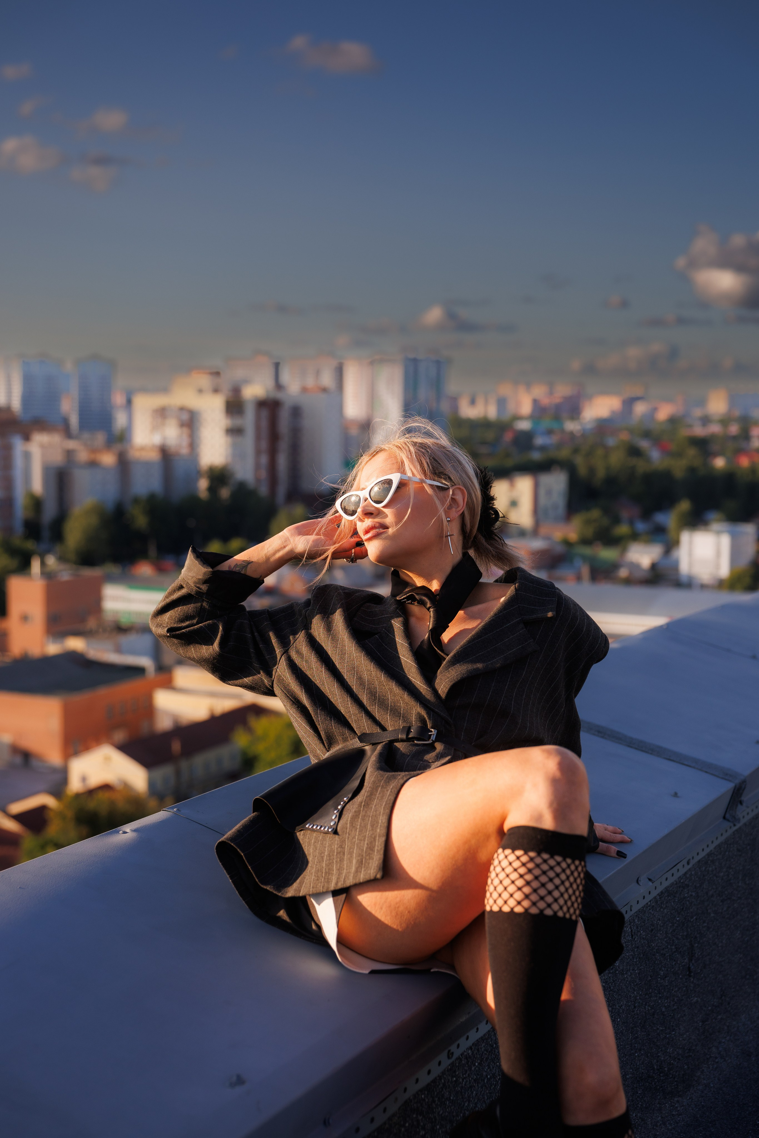 Марина. Крыша. Свадебный и семейный фотограф в Новосибирске Ирина Дорошкова