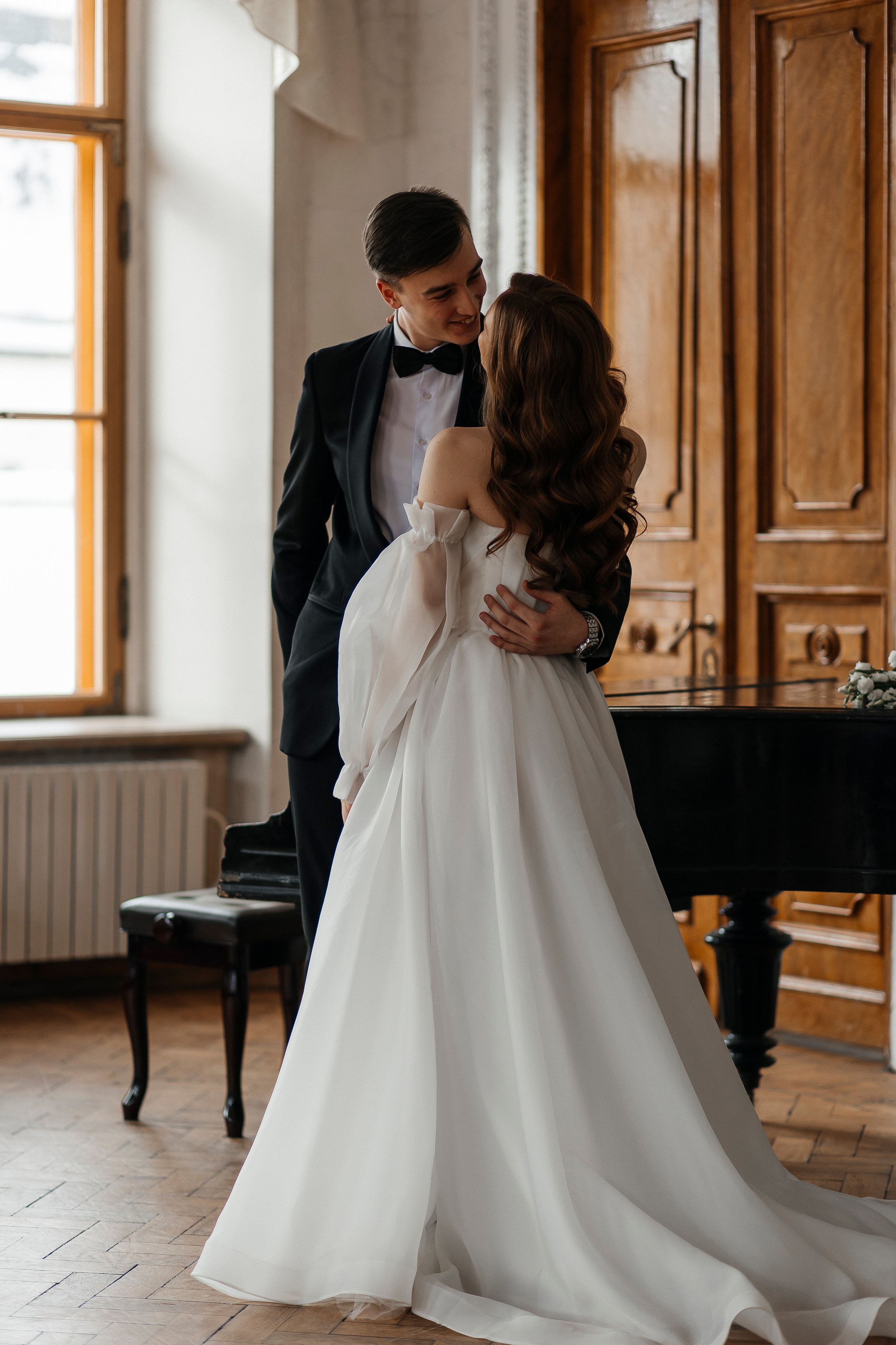 Мария и Александр (съемка в библиотеке). Фотограф в Москве Екатерина Потапова