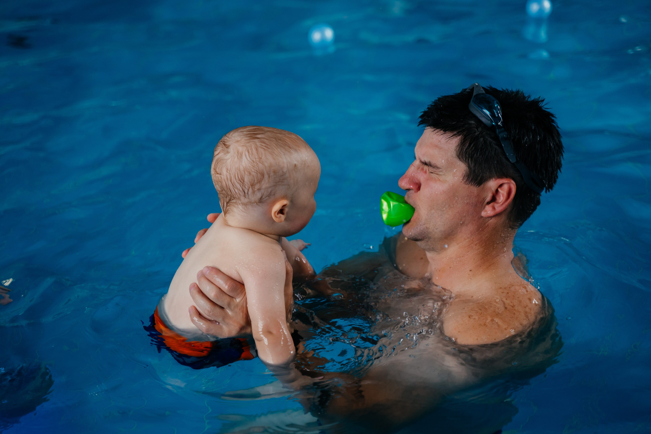 Студия детского плавания. Семейный фотограф в Саратове