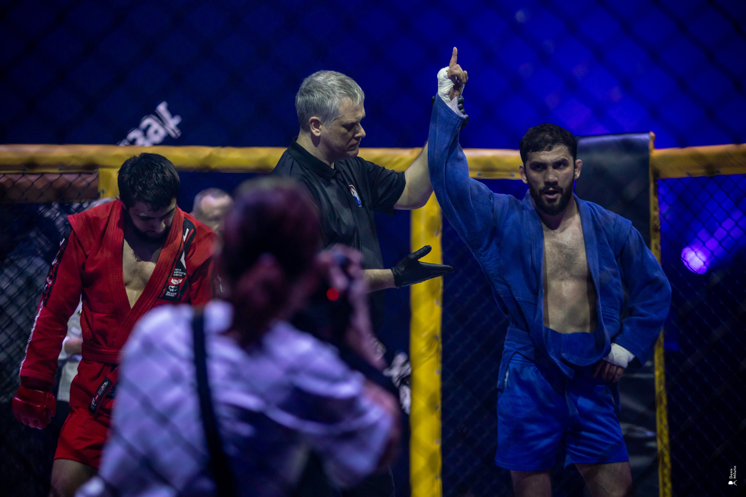 Бои в клетке «Северный Воин». Портретный фотограф Денис Милютин