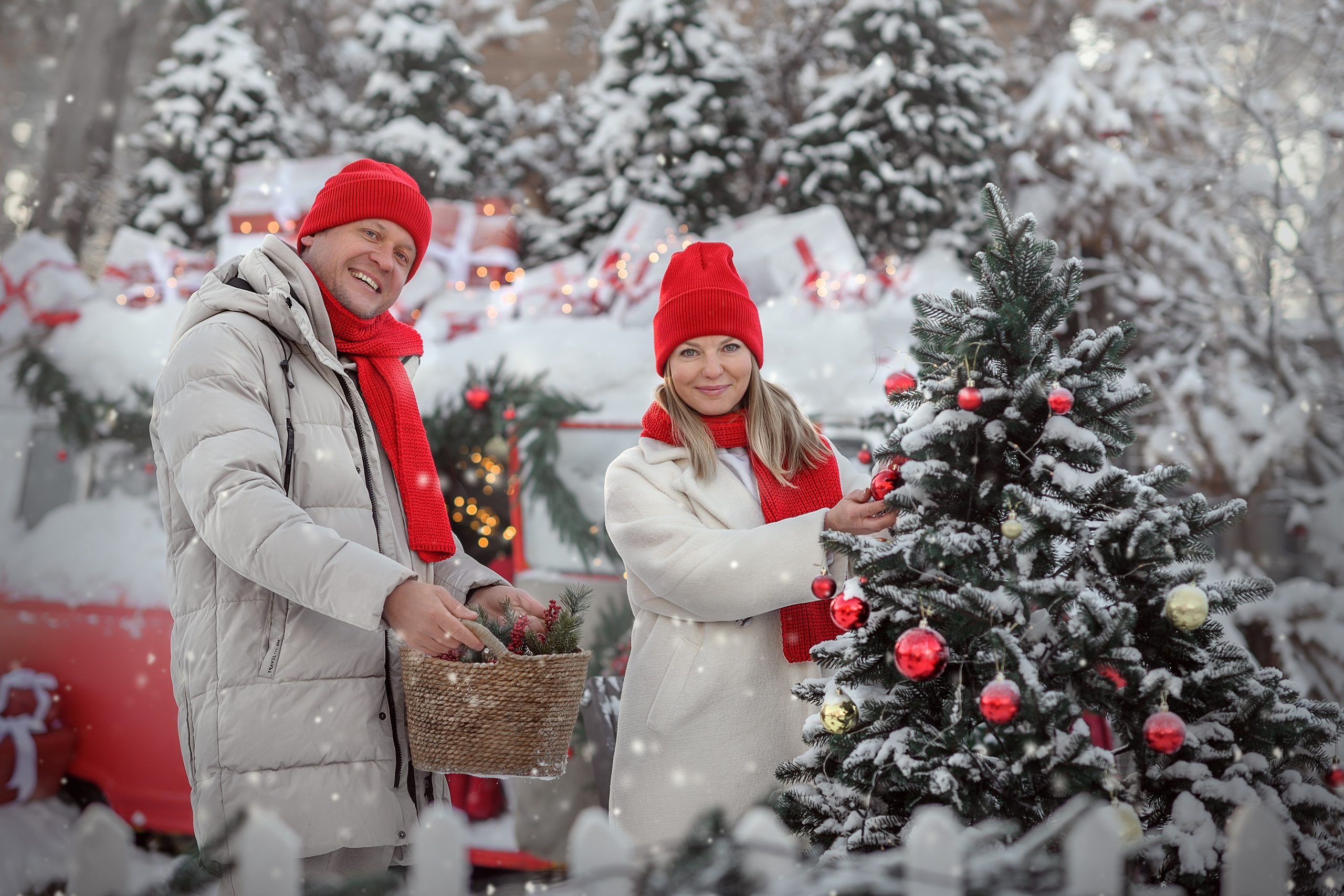 НОВОГОДНИЙ ФУРГОН. Семейный фотограф Екатеринбург Лора Мур