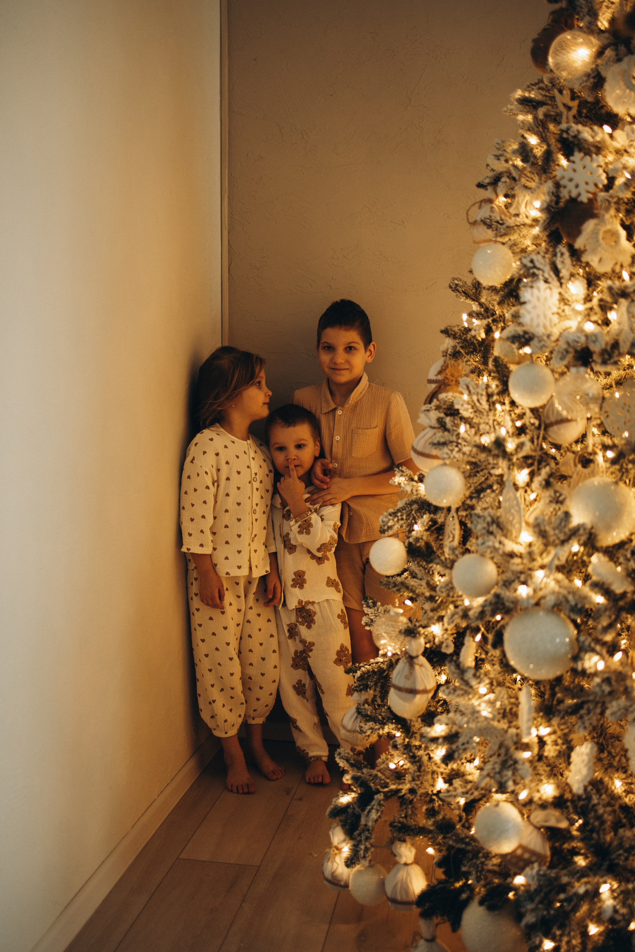 Новогодняя съёмка Милы и её семьи. Семейный и детский фотограф в Москве Маргарита Сереброва