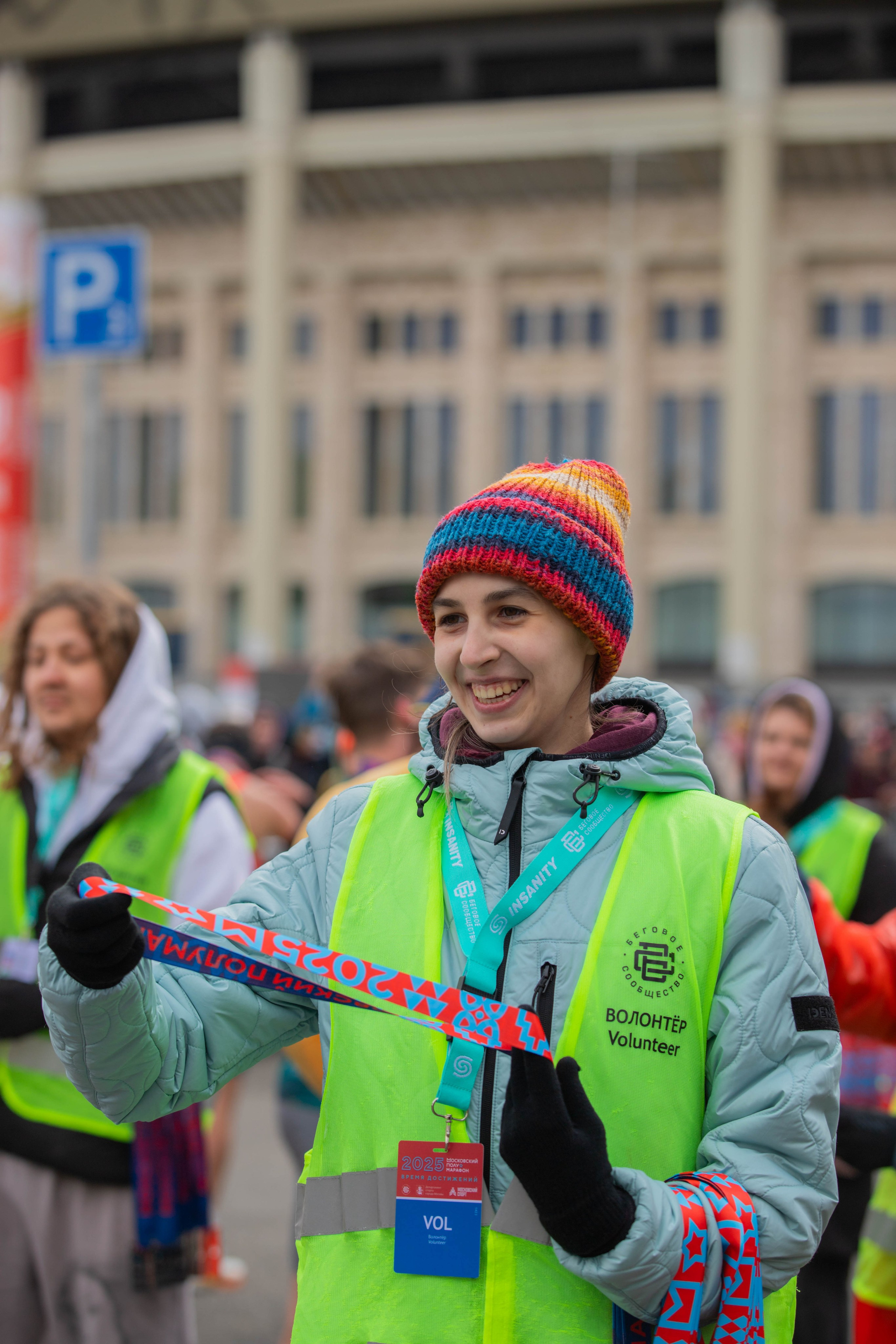 Московский полумарафон. Александра Мельниченко/ Бегающий фотограф