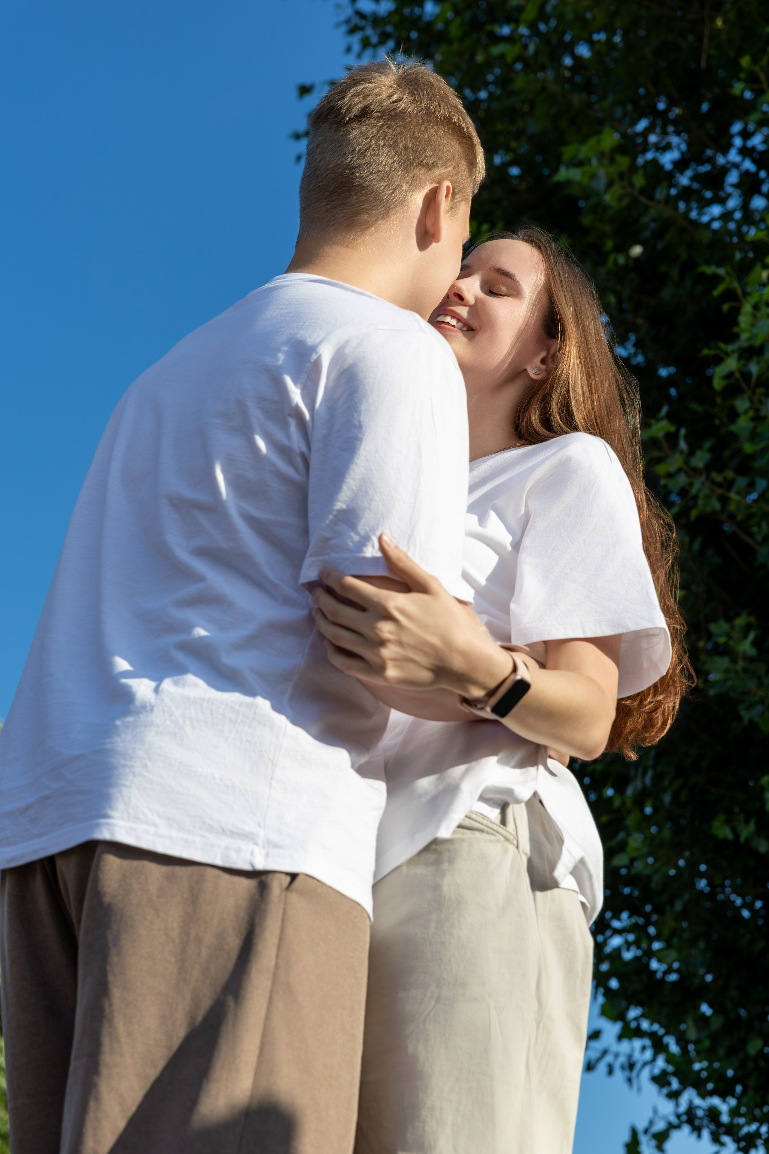 Love Story. Прогулка в парке. Фотограф Максим Калинченко