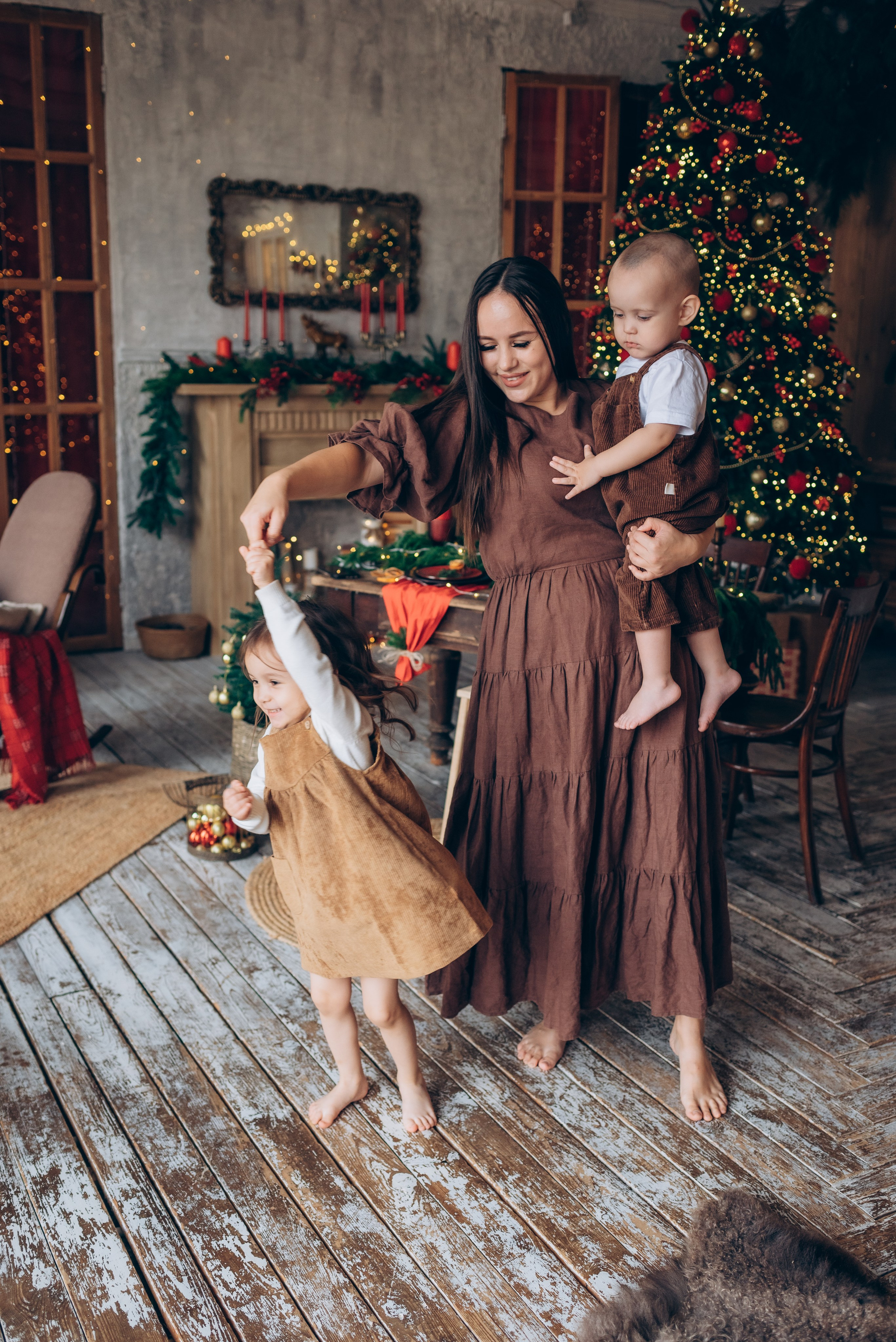 Новый год в сказке. Семейный фотограф в Тюмени Ксения Мязитова