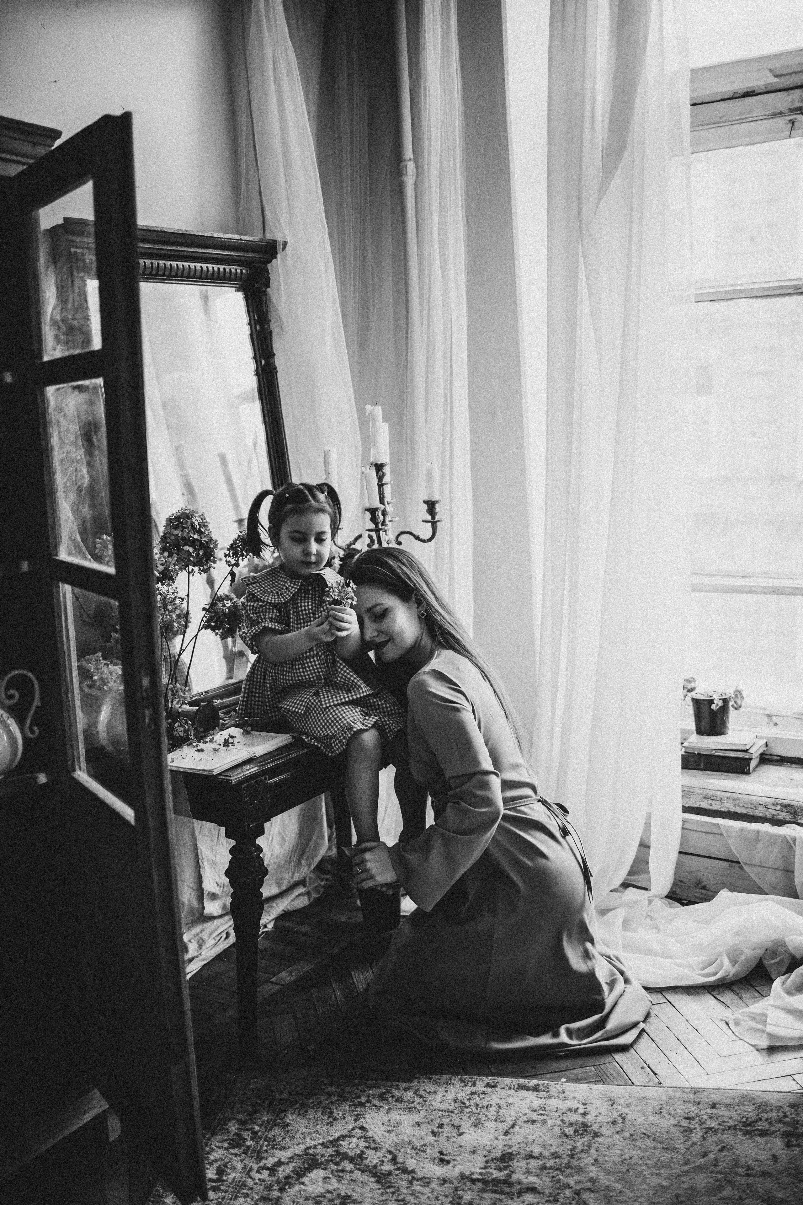 Алина и Мира. Фотограф Алевтина Матешук