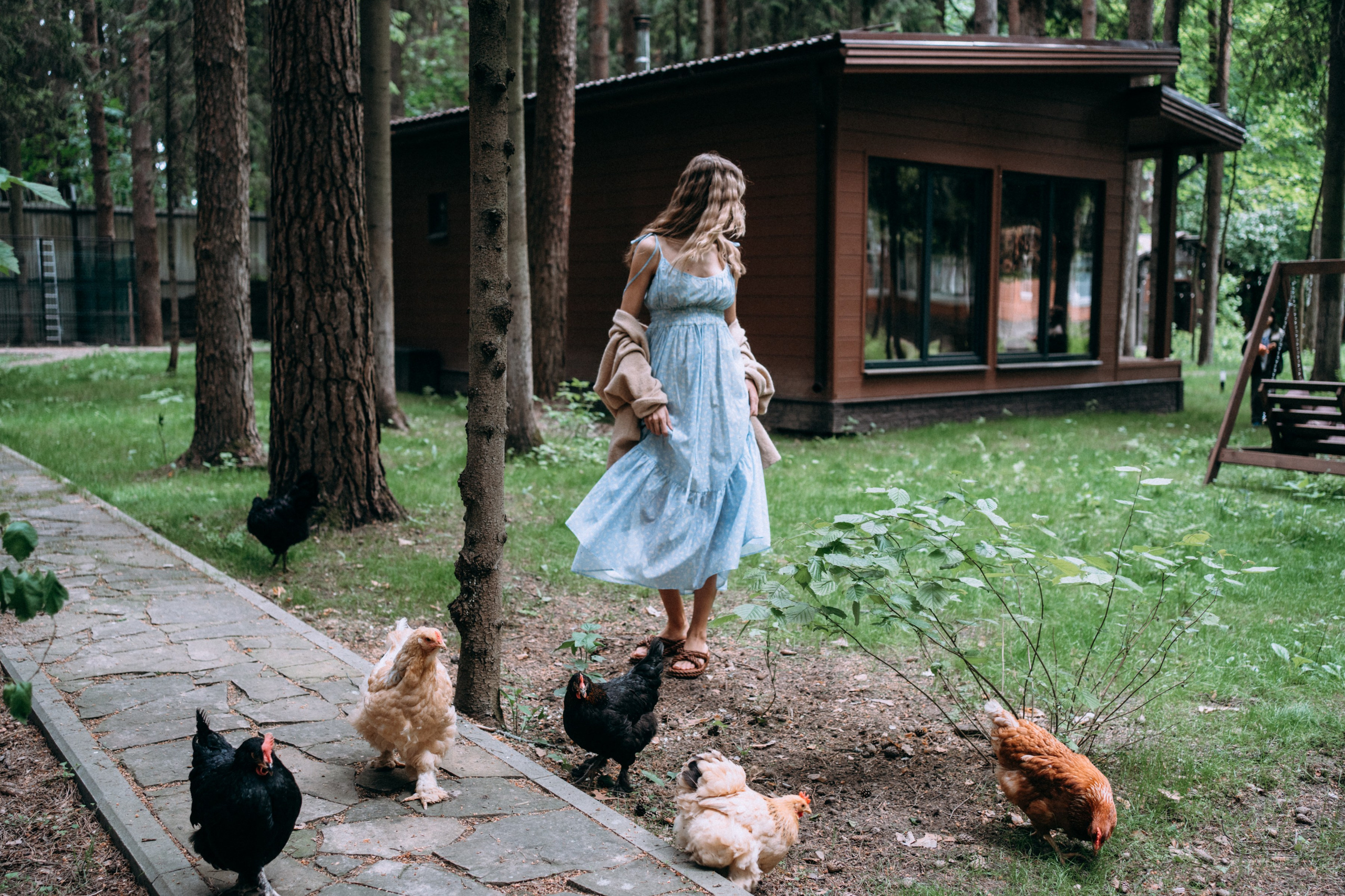 Дети. Курицы. Теплица. СТИЛЬ. Семейный и детский фотограф и видеограф в Москве, Серпухове и Тарусе Валерия Сорокина