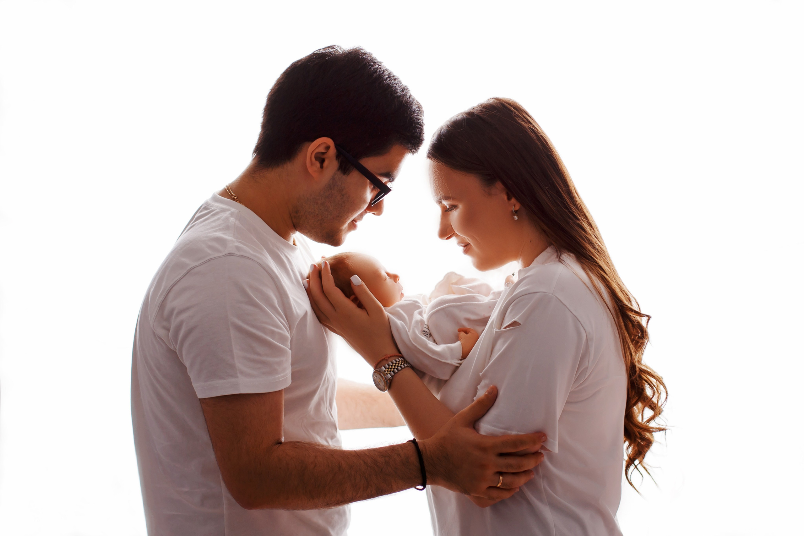 Фотосессия newborn (семейные кадры). Фотограф новорожденных Ростов-на-Дону