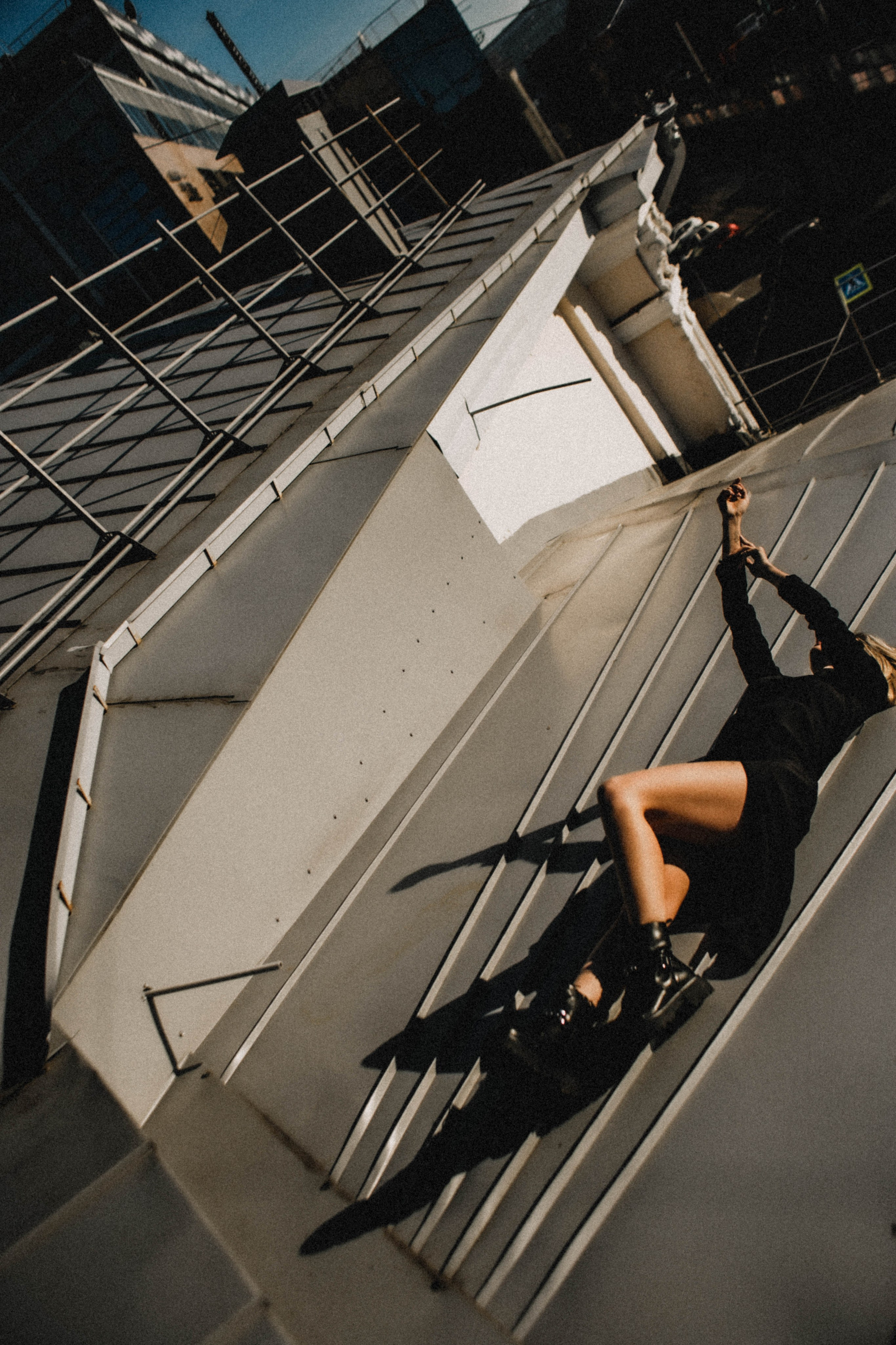 Кристи на крыше. Фотограф в Нижнем Новгороде