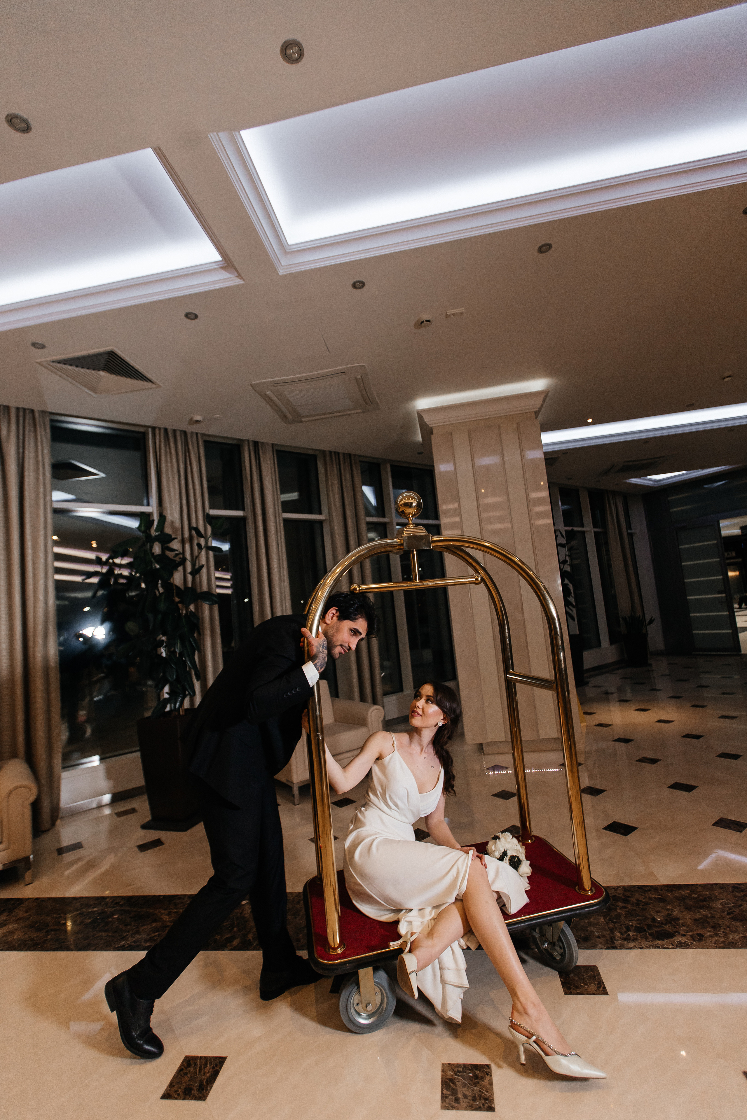 Кристина и Вейс (фотосессия в отеле). Фотограф в Москве Екатерина Потапова