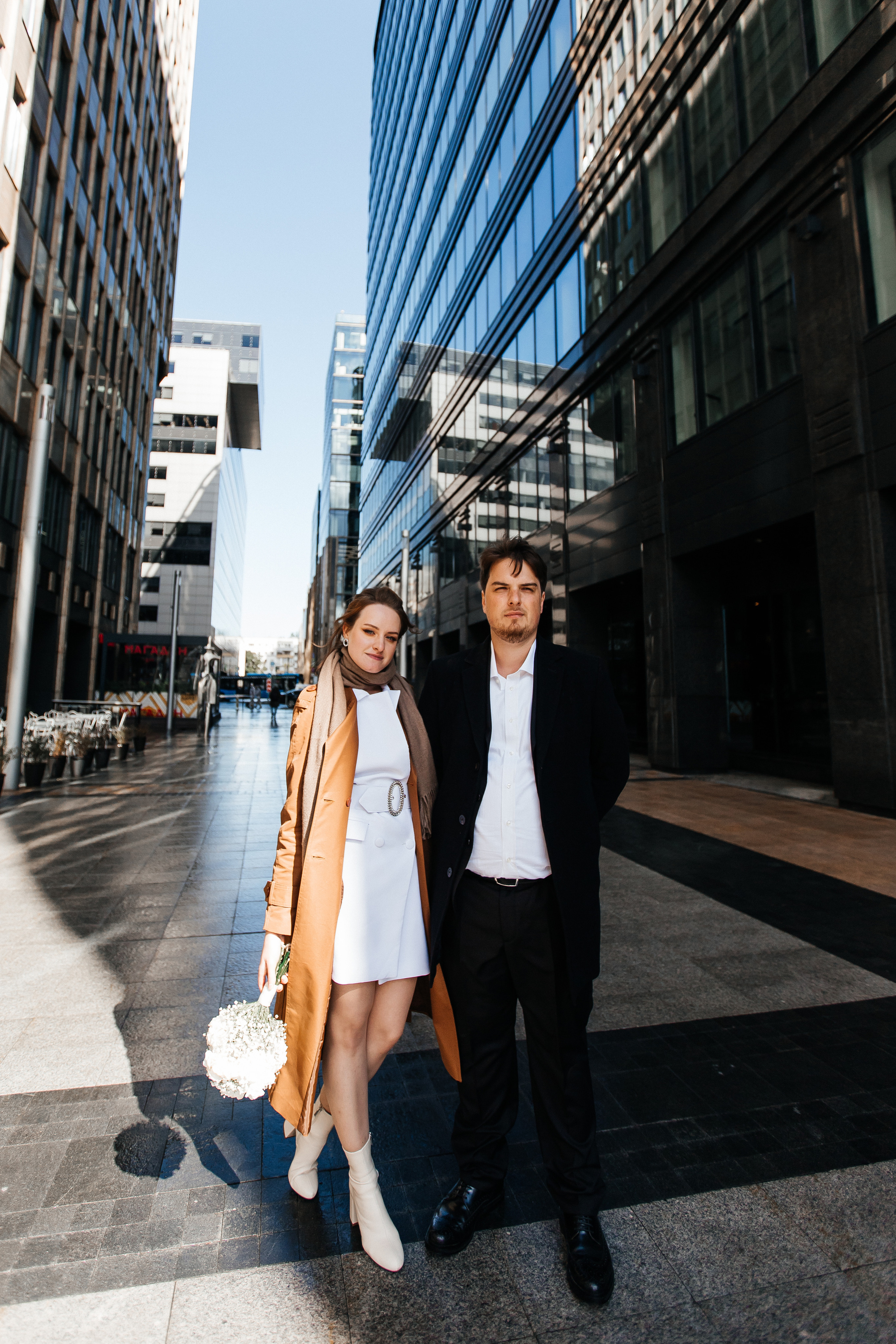 Ксения и Иван (ЗАГС + прогулка). Фотограф в Москве Екатерина Потапова