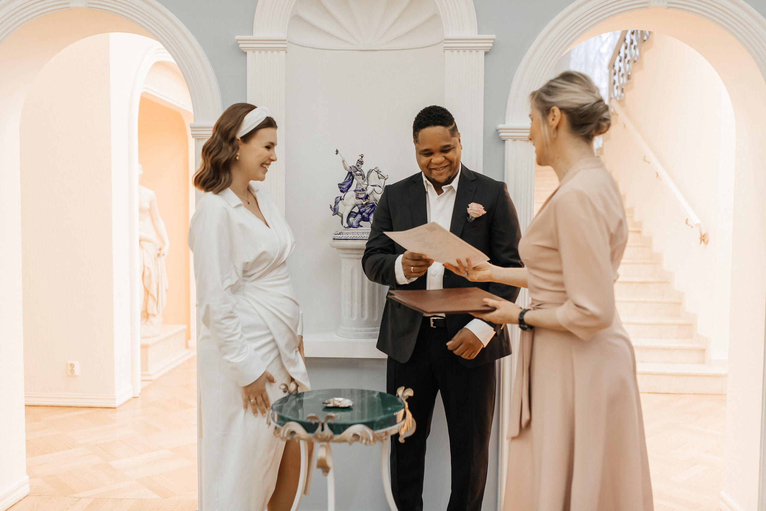 Анна и Педро (ЗАГС + прогулка). Фотограф в Москве Екатерина Потапова