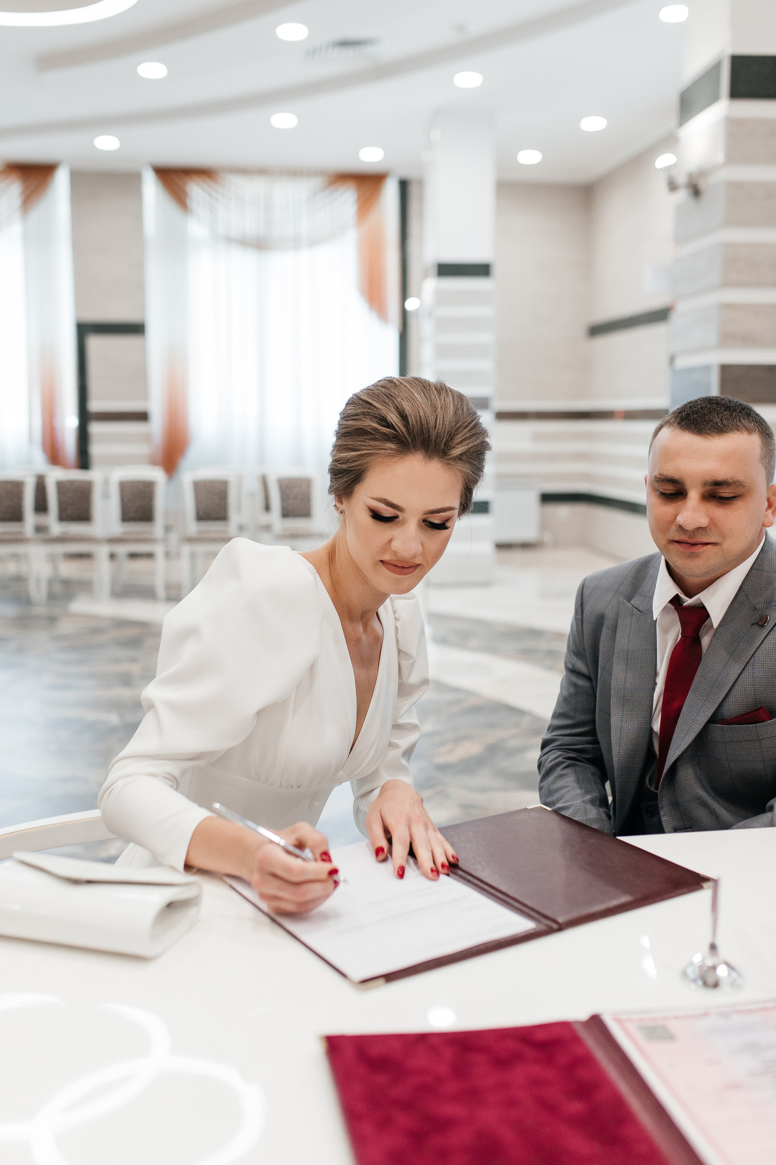 Виктория и Антон (ЗАГС). Фотограф в Москве Екатерина Потапова