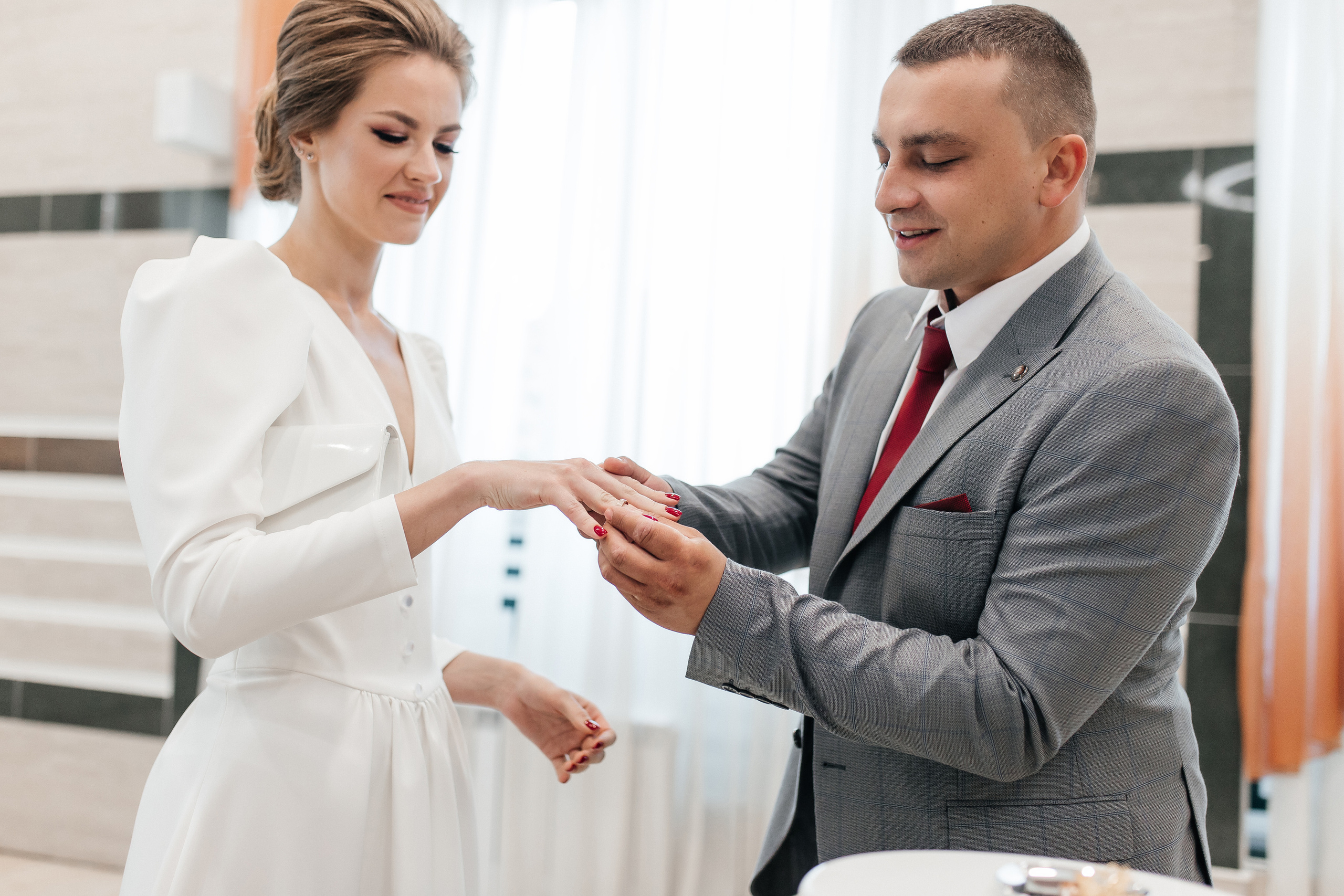 Виктория и Антон (ЗАГС). Фотограф в Москве Екатерина Потапова