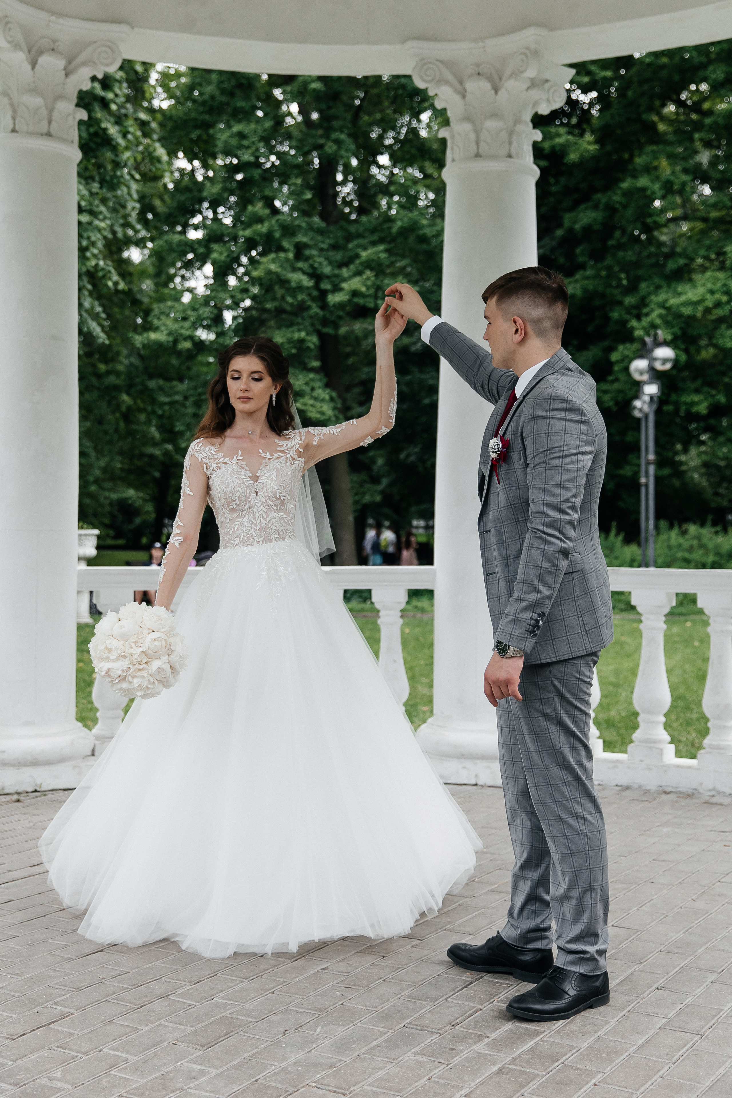 Анастасия и Никита (сборы + ЗАГС + прогулка). Фотограф в Москве Екатерина Потапова