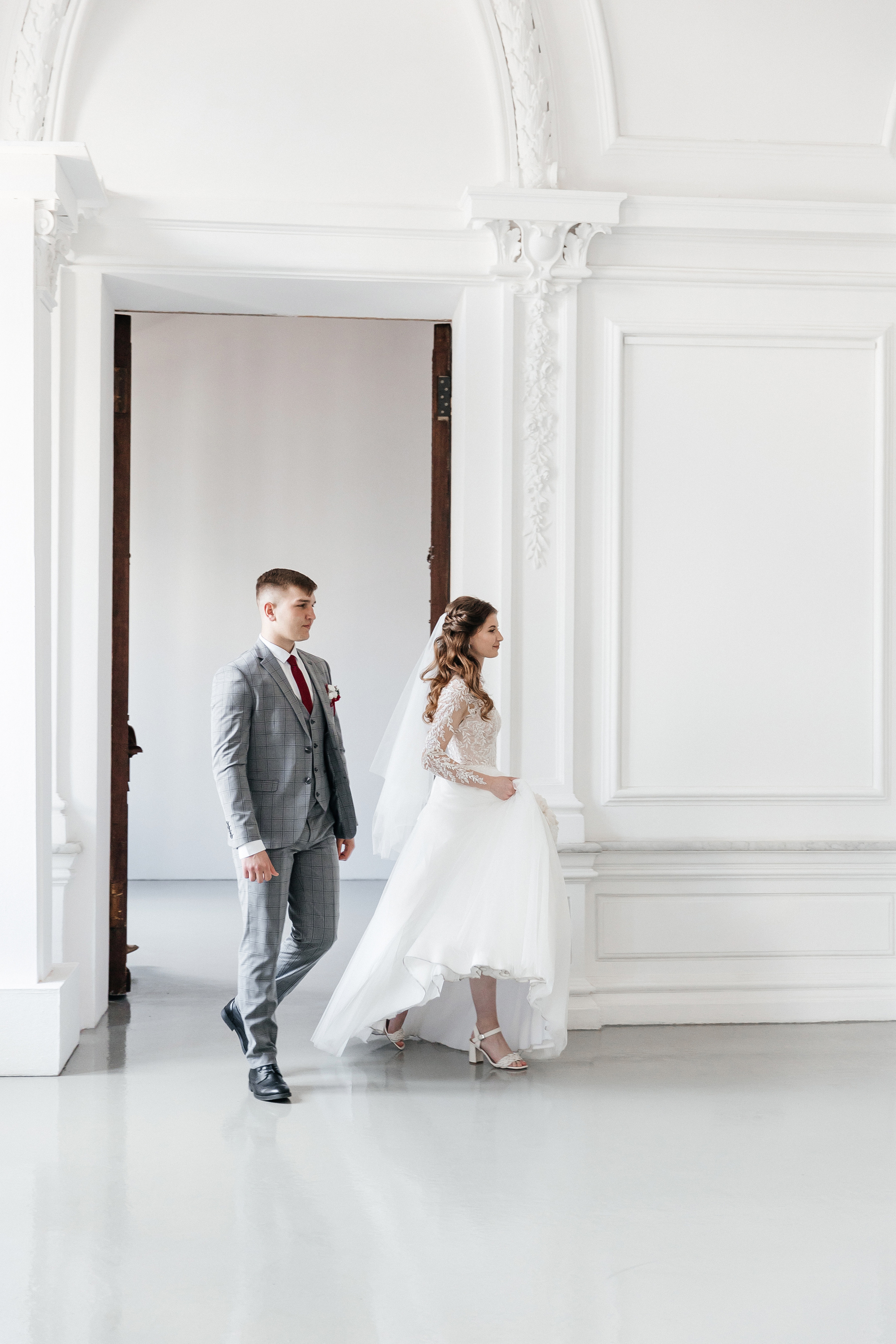 Анастасия и Никита (сборы + ЗАГС + прогулка). Фотограф в Москве Екатерина Потапова