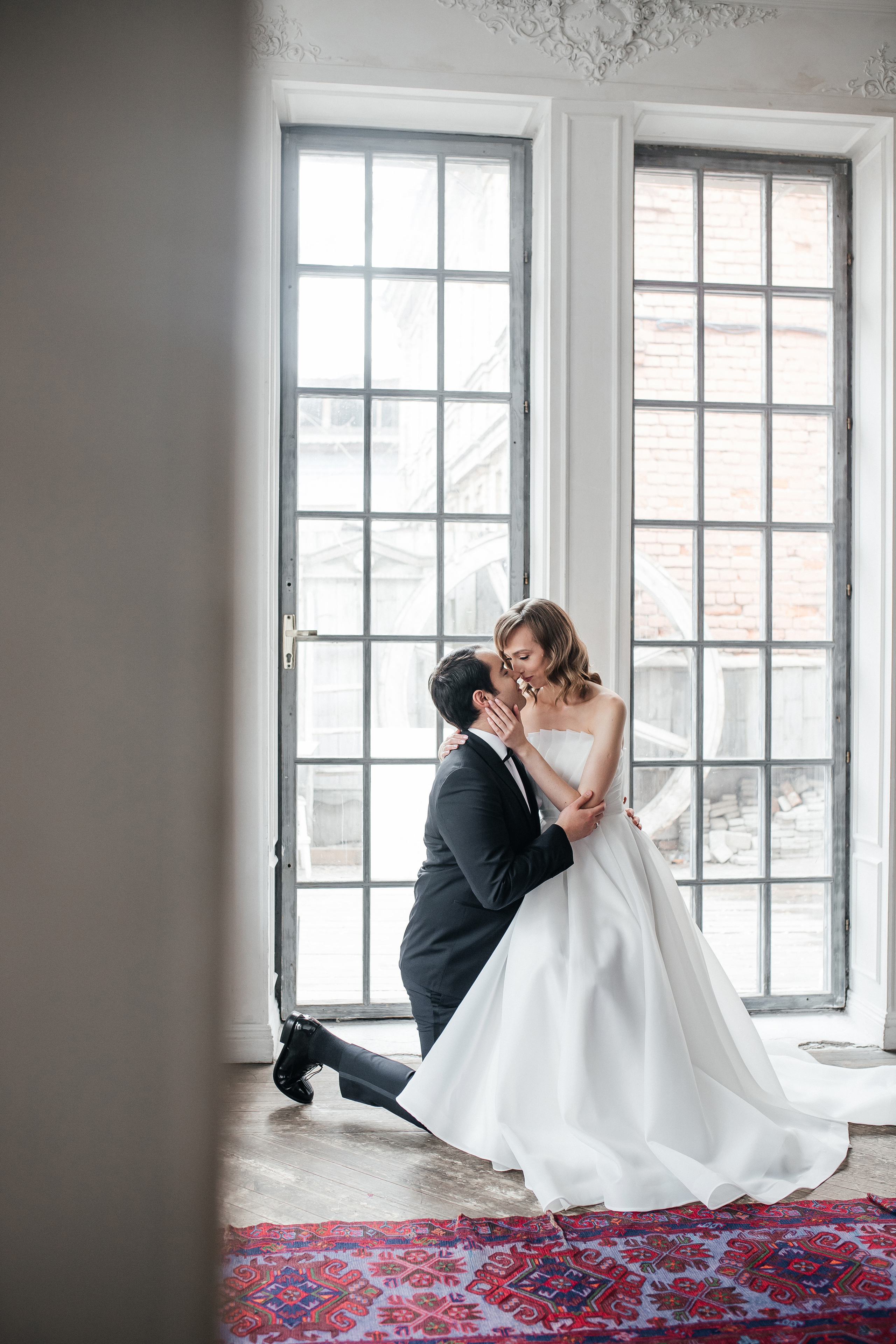 Елена и Йоханнес (ЗАГС + фотостудия). Фотограф в Москве Екатерина Потапова