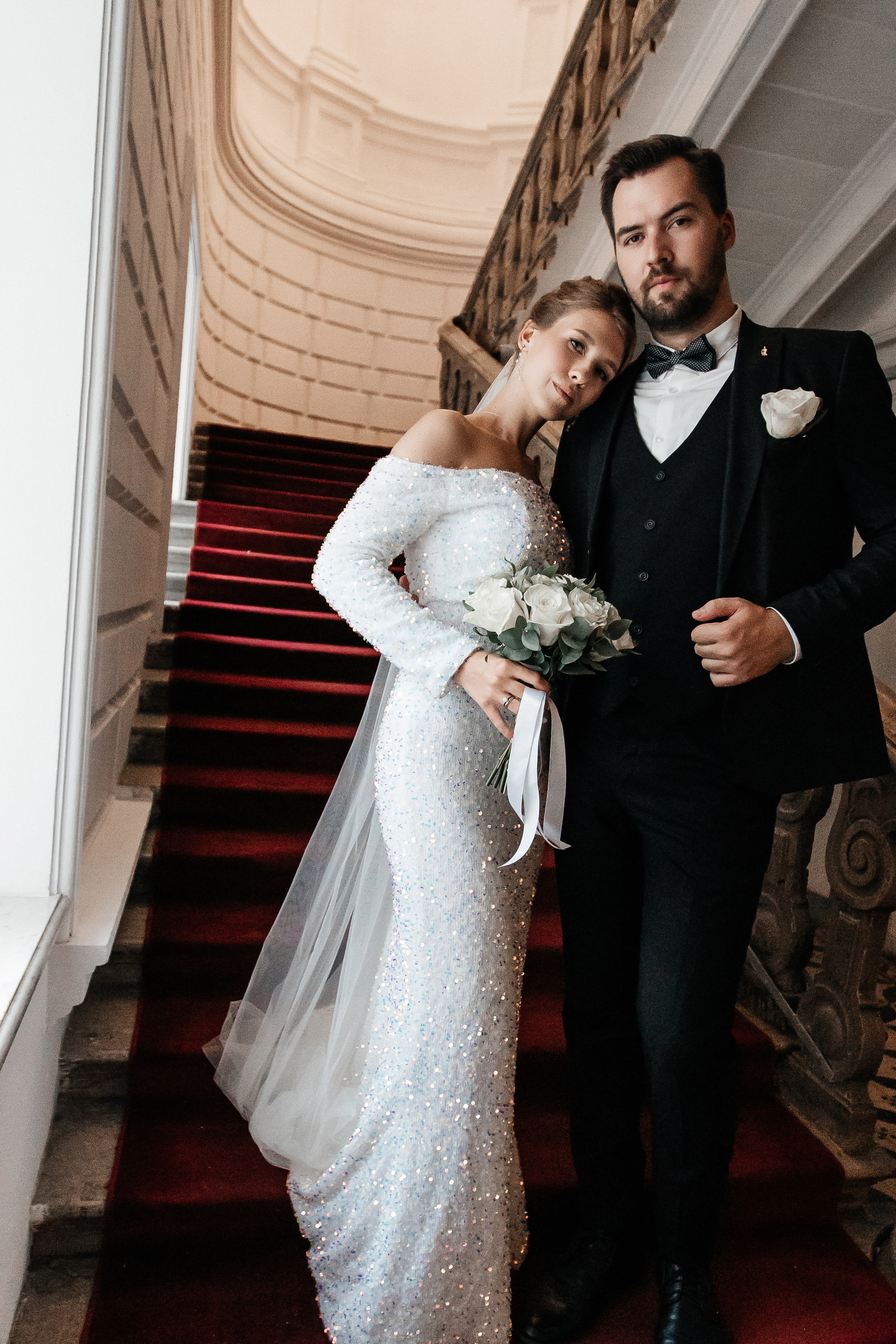 Анастасия и Максим (ЗАГС + прогулка). Фотограф в Москве Екатерина Потапова