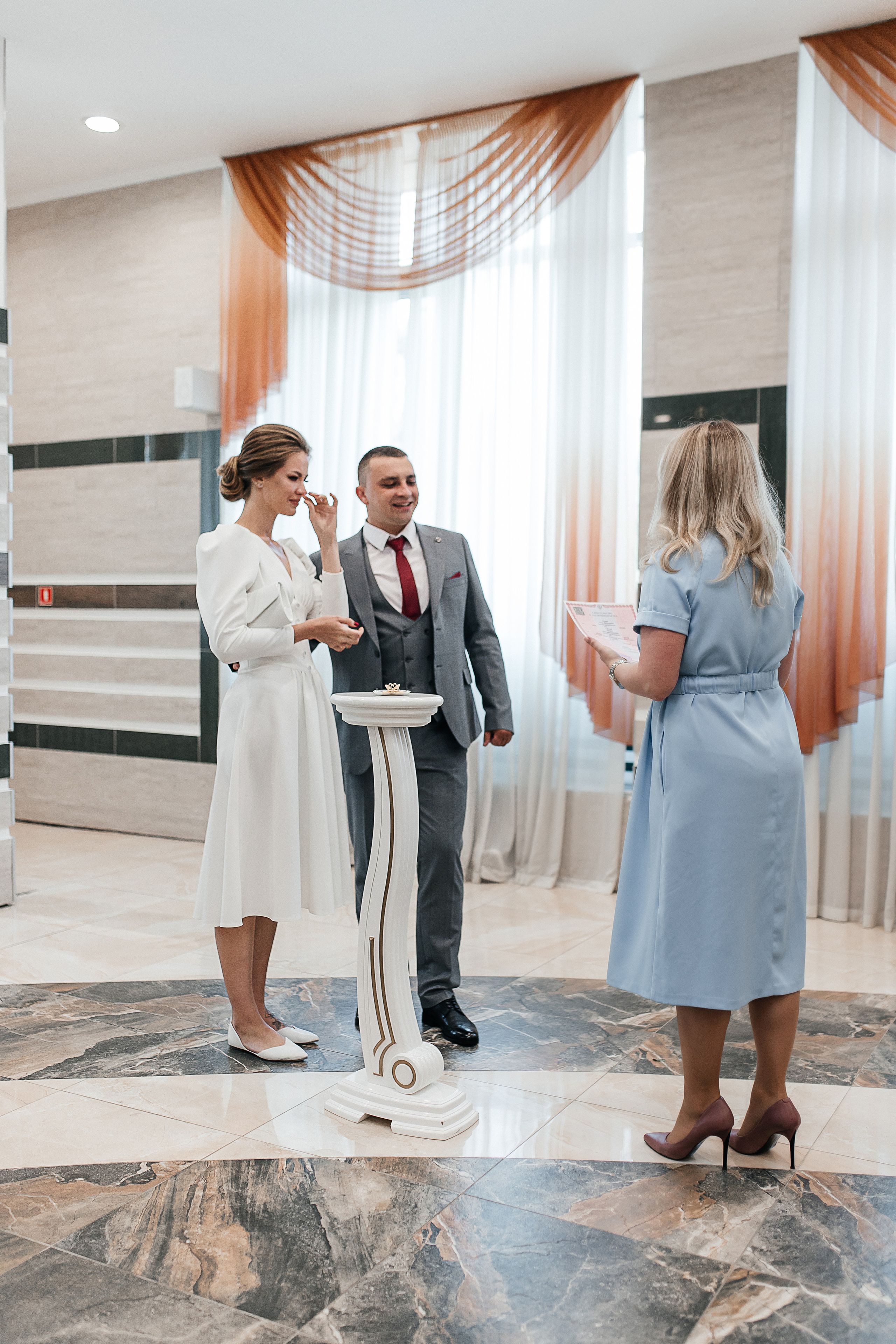 Виктория и Антон (ЗАГС). Фотограф в Москве Екатерина Потапова