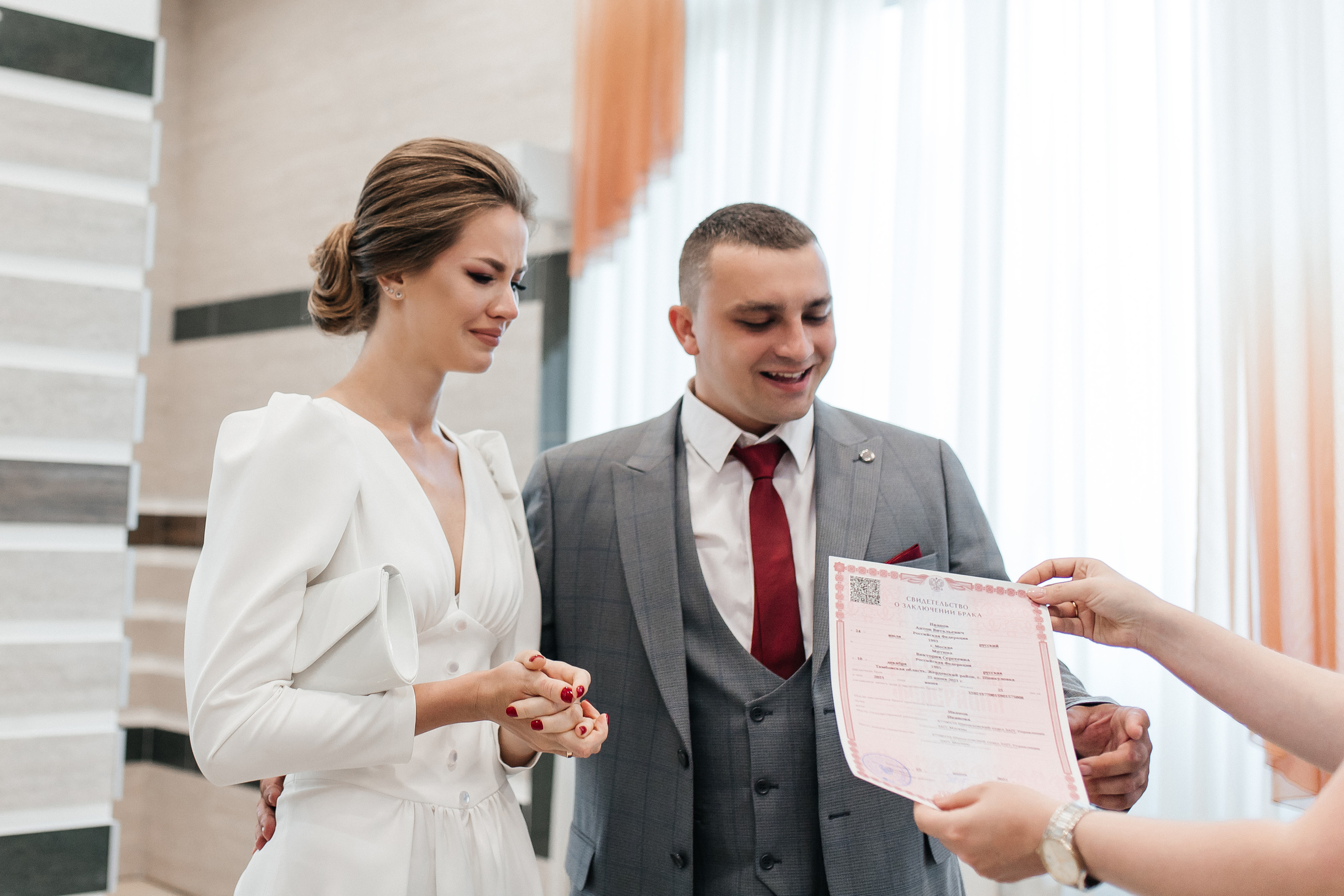 Виктория и Антон (ЗАГС). Фотограф в Москве Екатерина Потапова