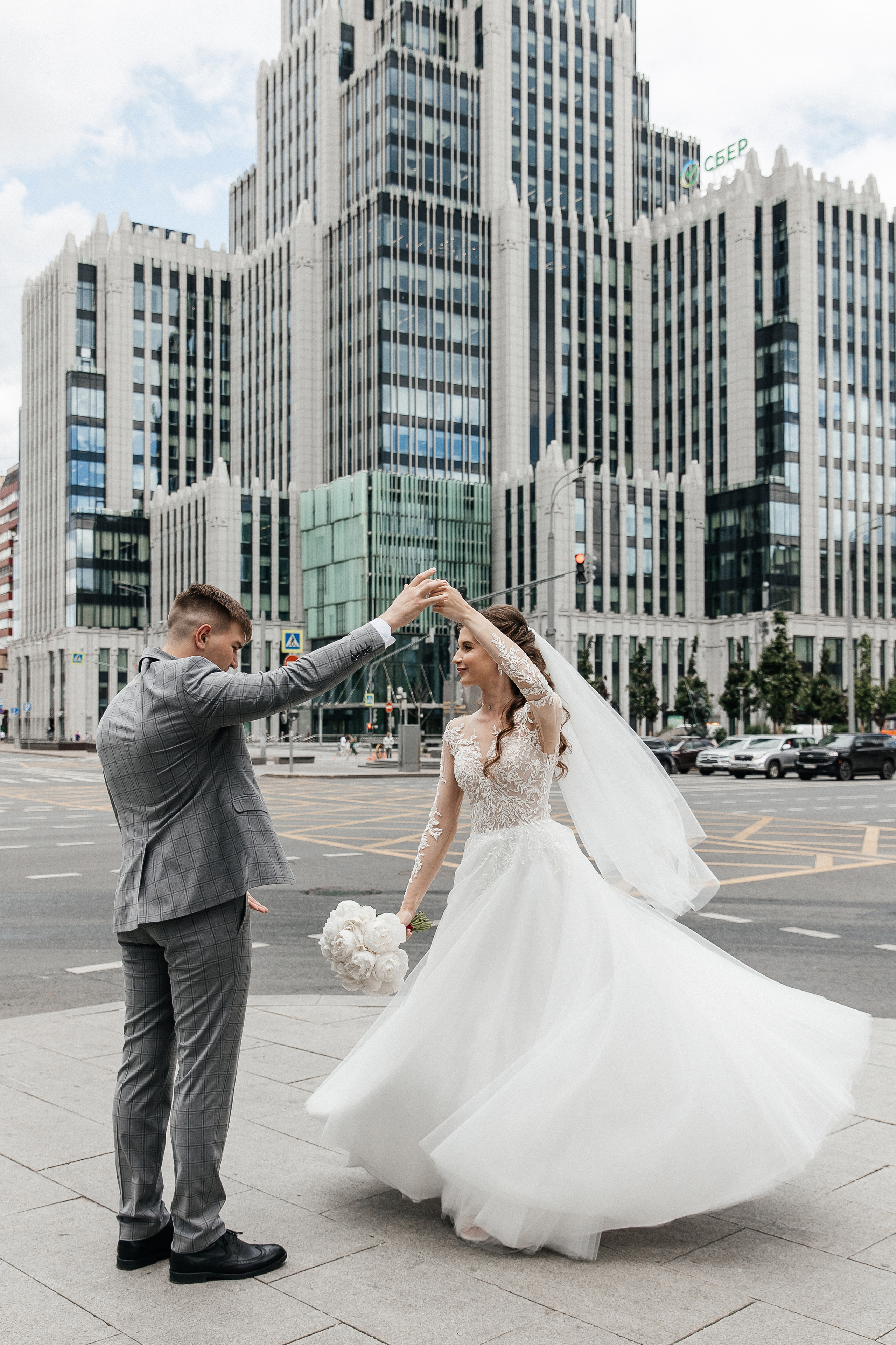 Анастасия и Никита (сборы + ЗАГС + прогулка). Фотограф в Москве Екатерина Потапова