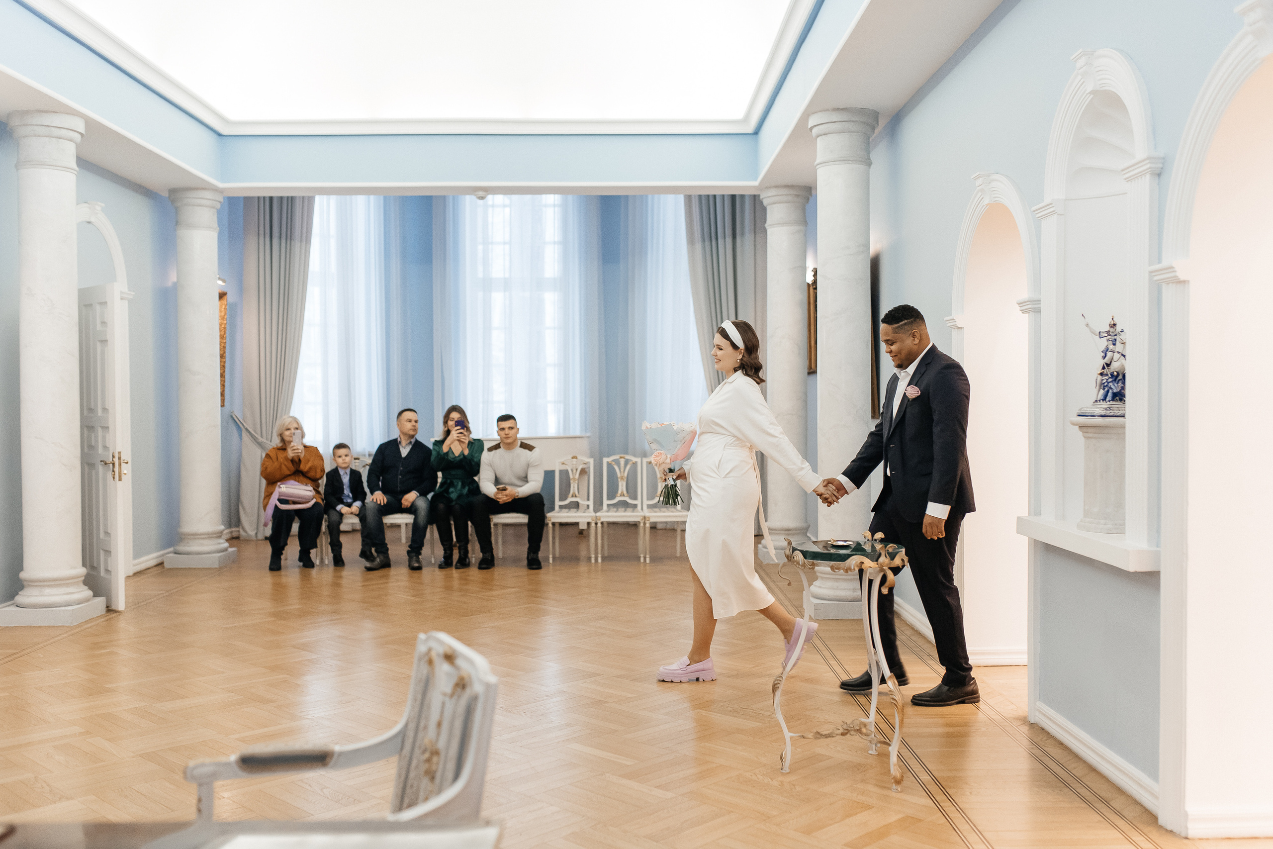 Анна и Педро (ЗАГС + прогулка). Фотограф в Москве Екатерина Потапова