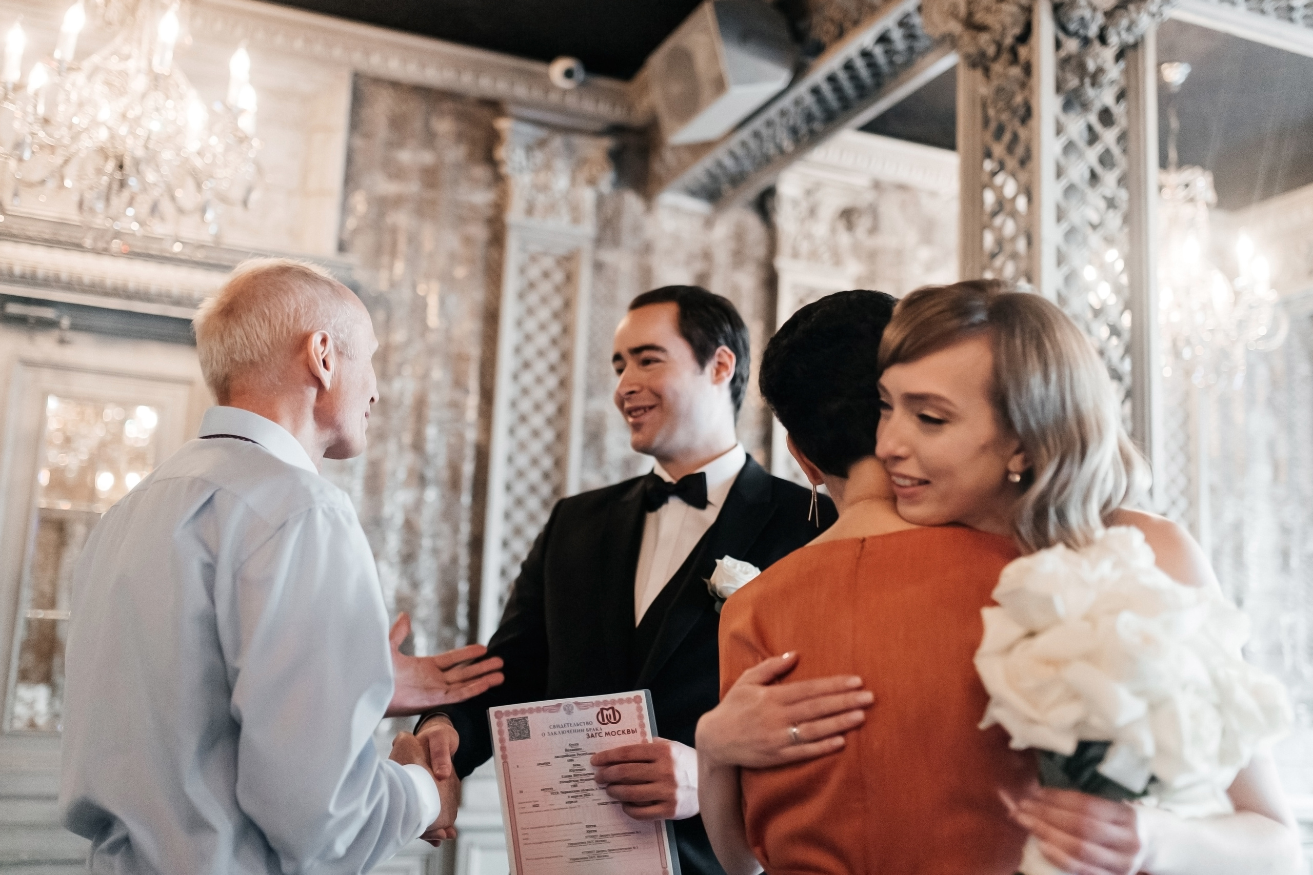 Елена и Йоханнес (ЗАГС + фотостудия). Фотограф в Москве Екатерина Потапова