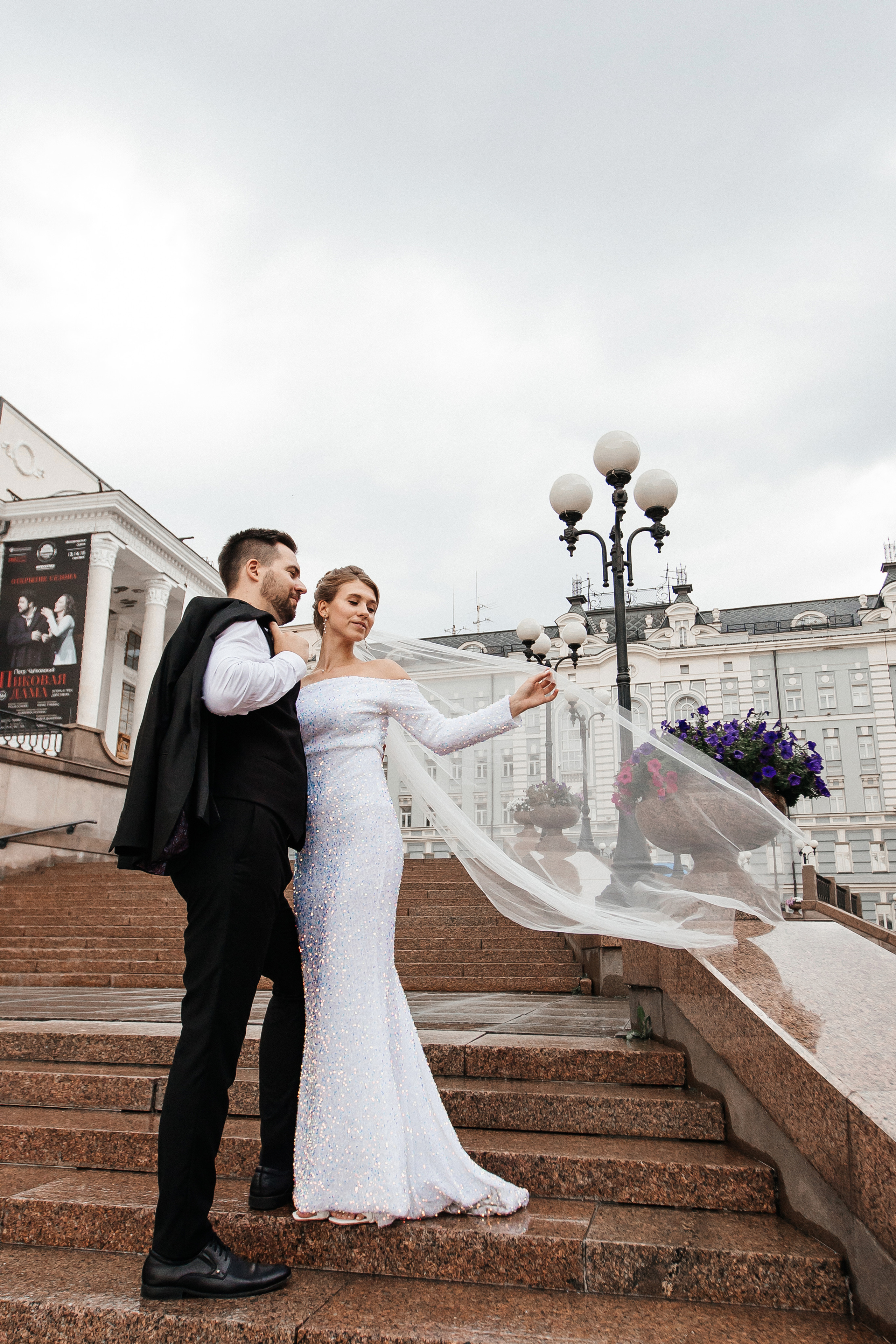 Анастасия и Максим (ЗАГС + прогулка). Фотограф в Москве Екатерина Потапова