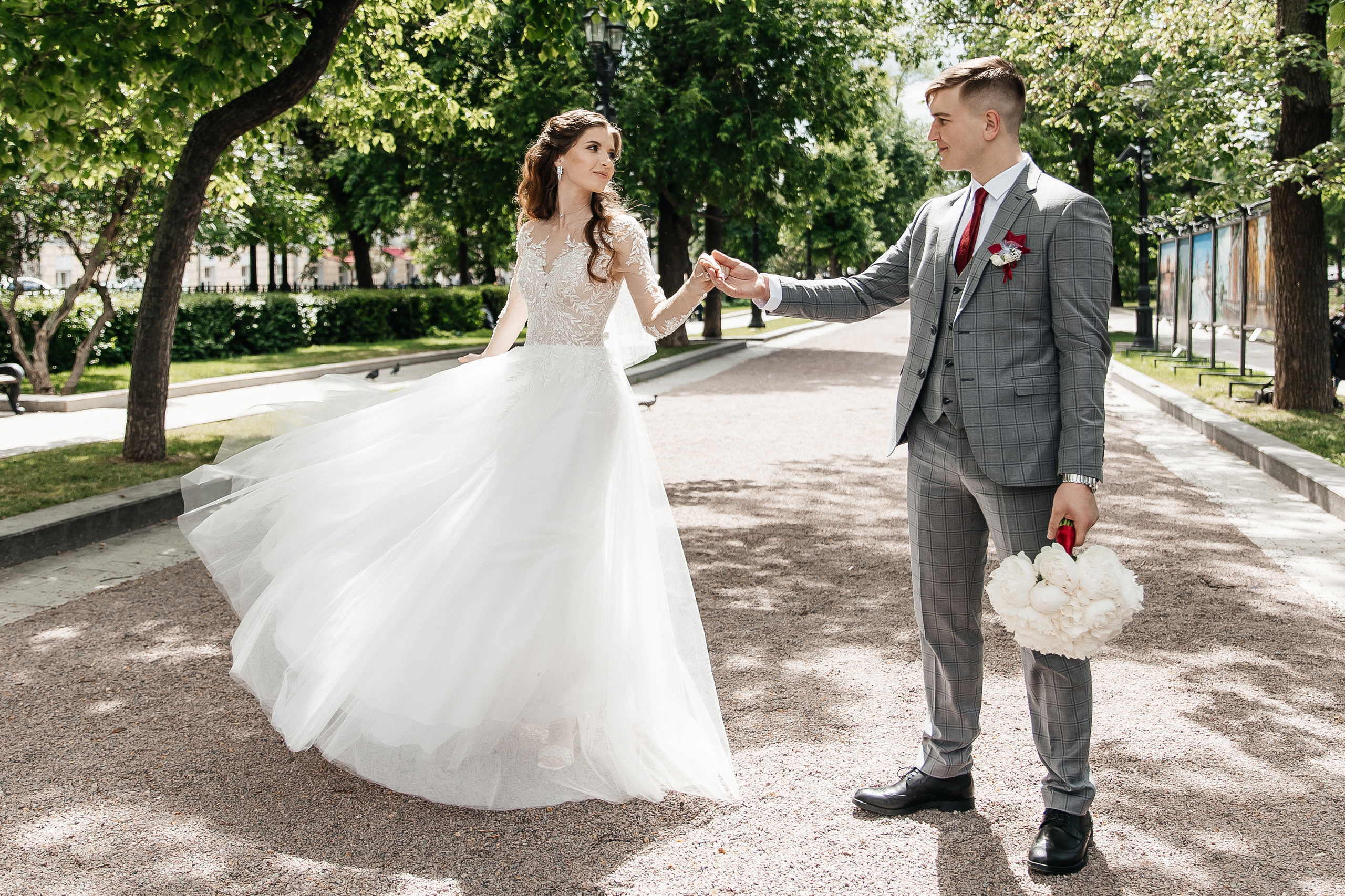 Анастасия и Никита (сборы + ЗАГС + прогулка). Фотограф в Москве Екатерина Потапова