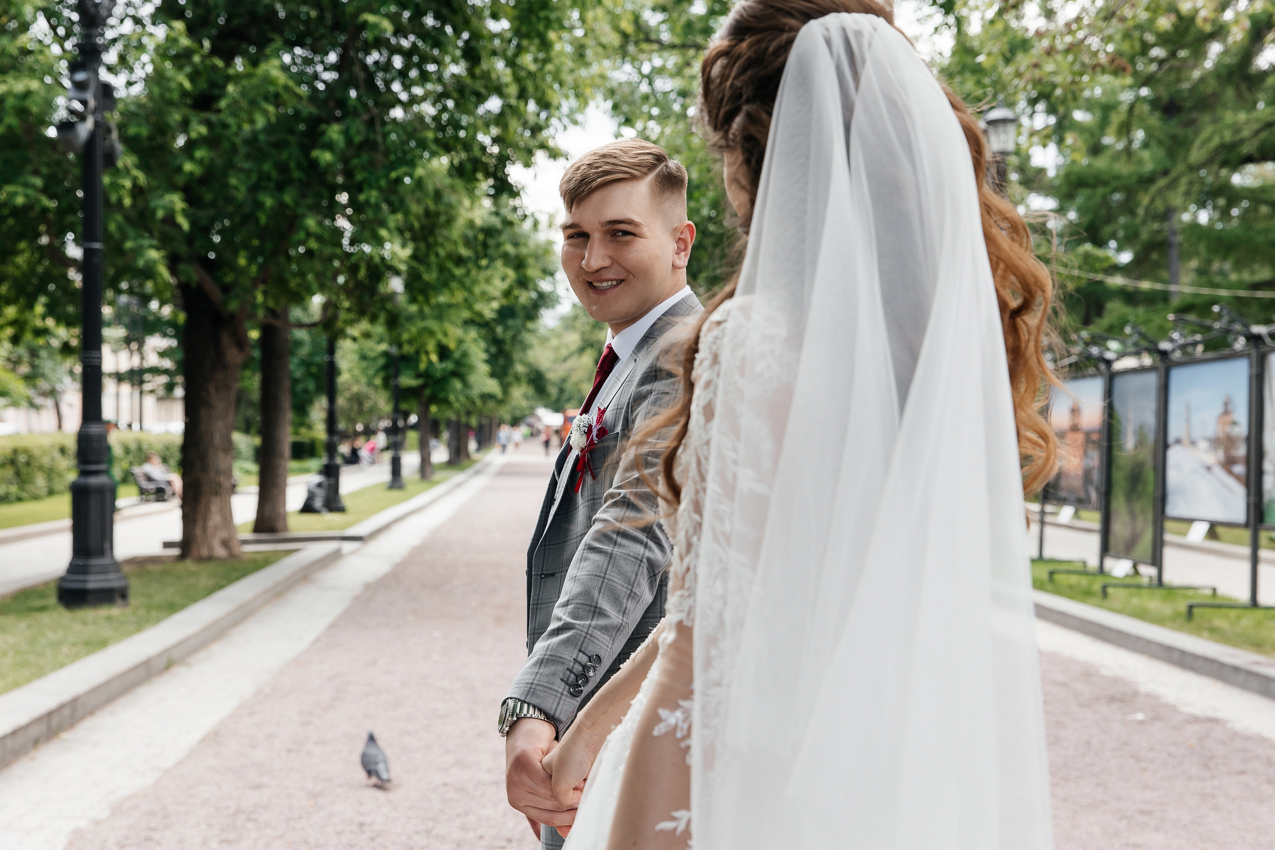 Анастасия и Никита (сборы + ЗАГС + прогулка). Фотограф в Москве Екатерина Потапова