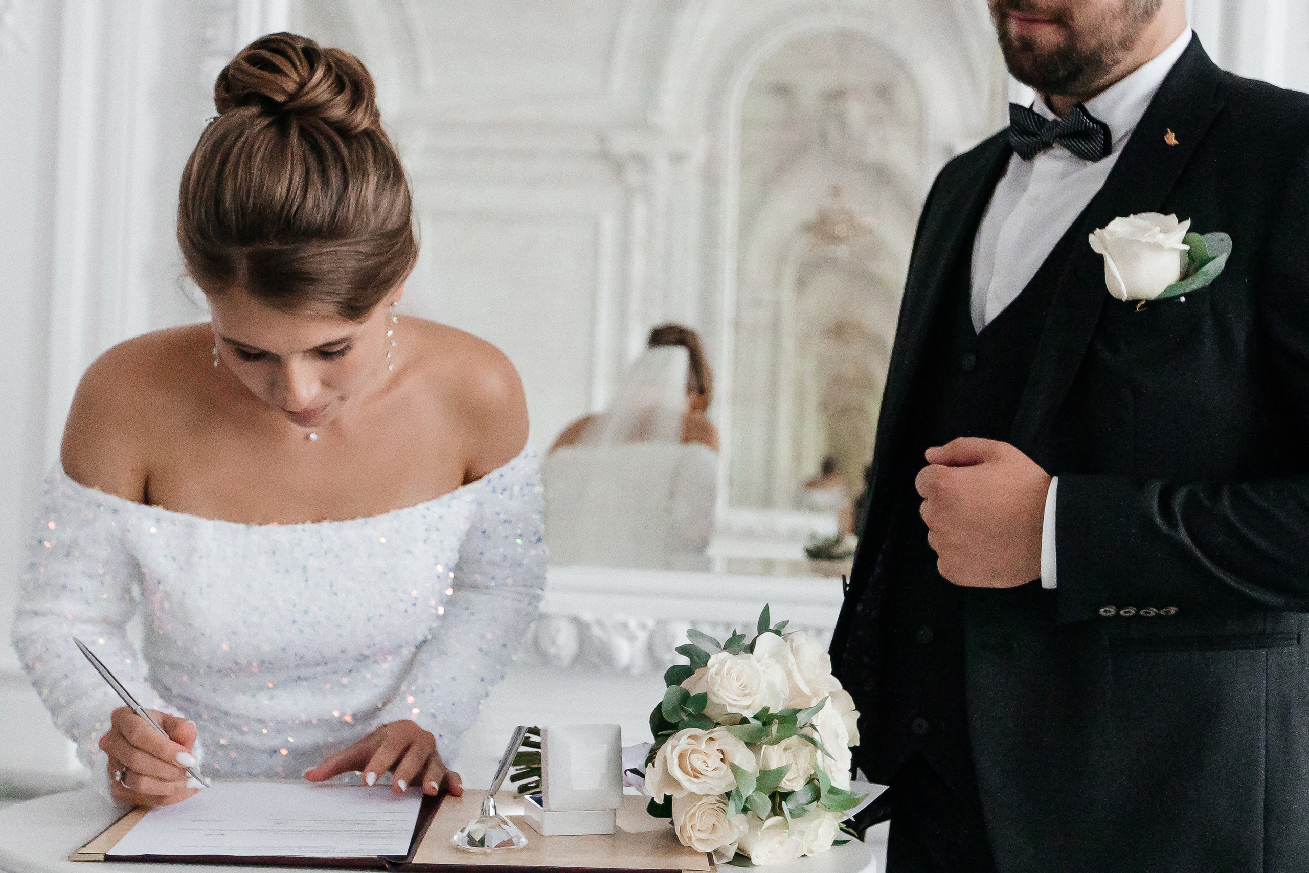 Анастасия и Максим (ЗАГС + прогулка). Фотограф в Москве Екатерина Потапова