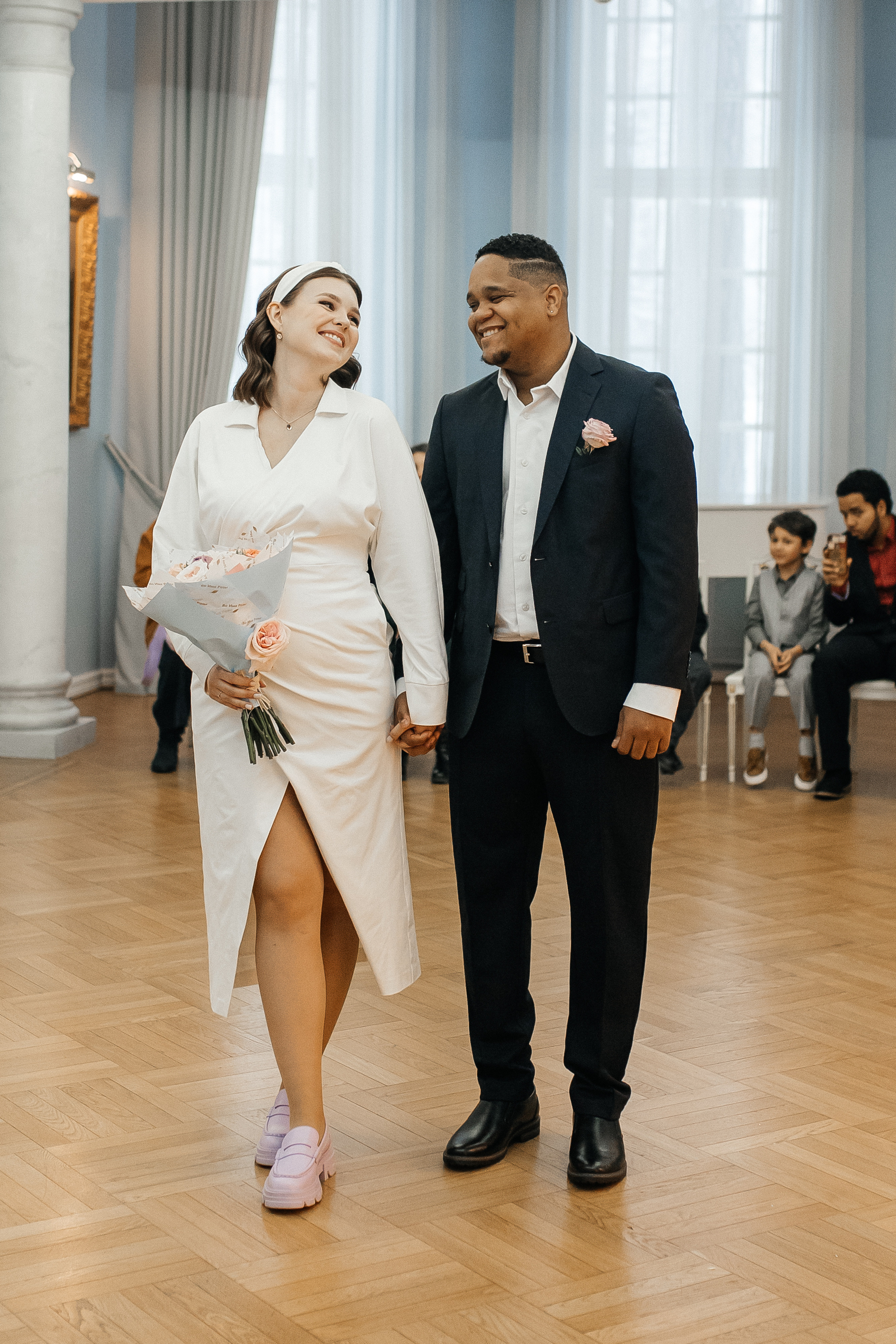 Анна и Педро (ЗАГС + прогулка). Фотограф в Москве Екатерина Потапова